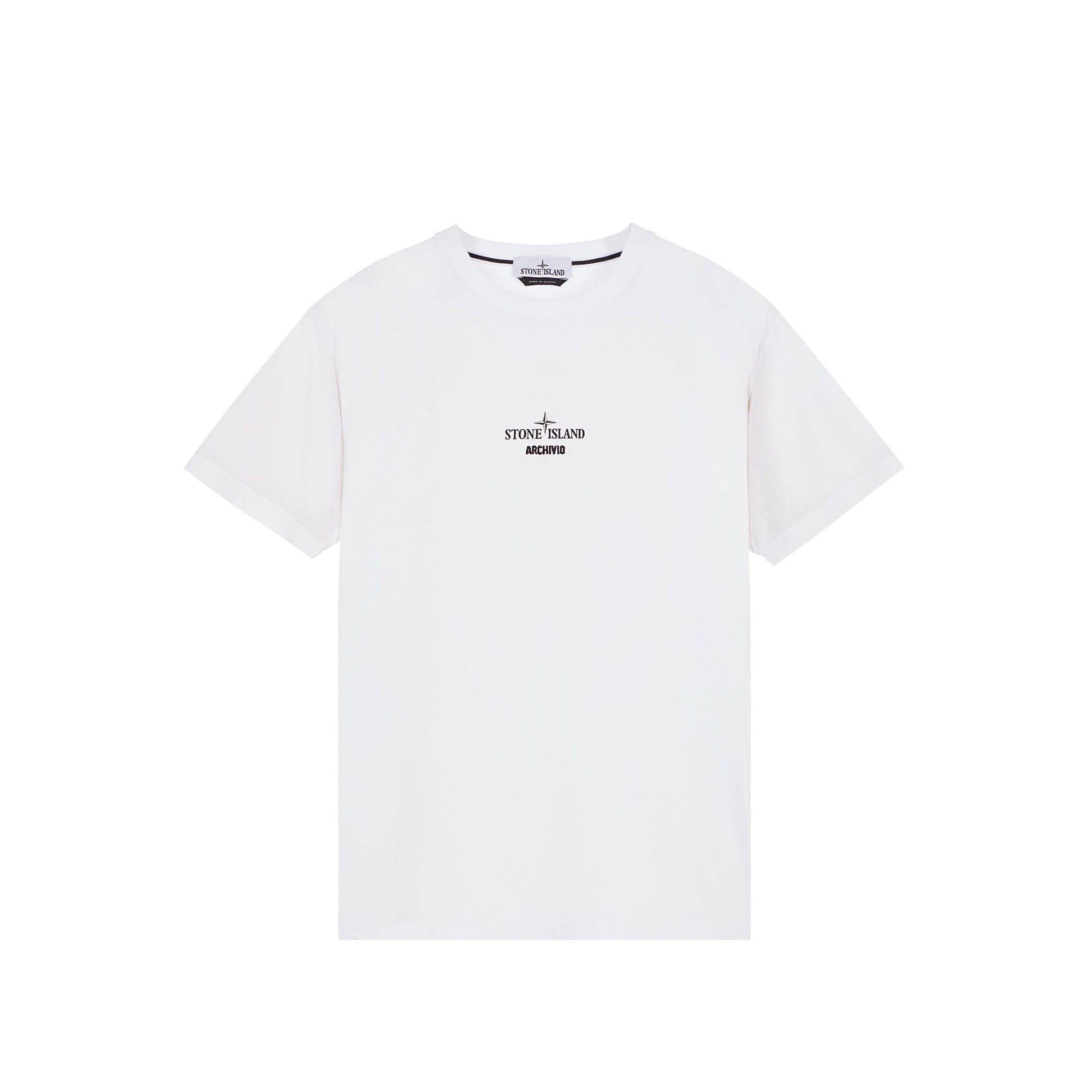 Mens Archivio Print T Shirt Stone island – Гарантія оригінальності – боковий вид
