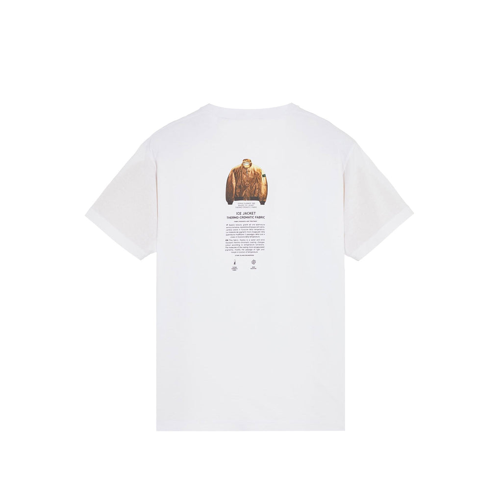 Mens Archivio Print T Shirt Stone island – Гарантія оригінальності – вид ззаду