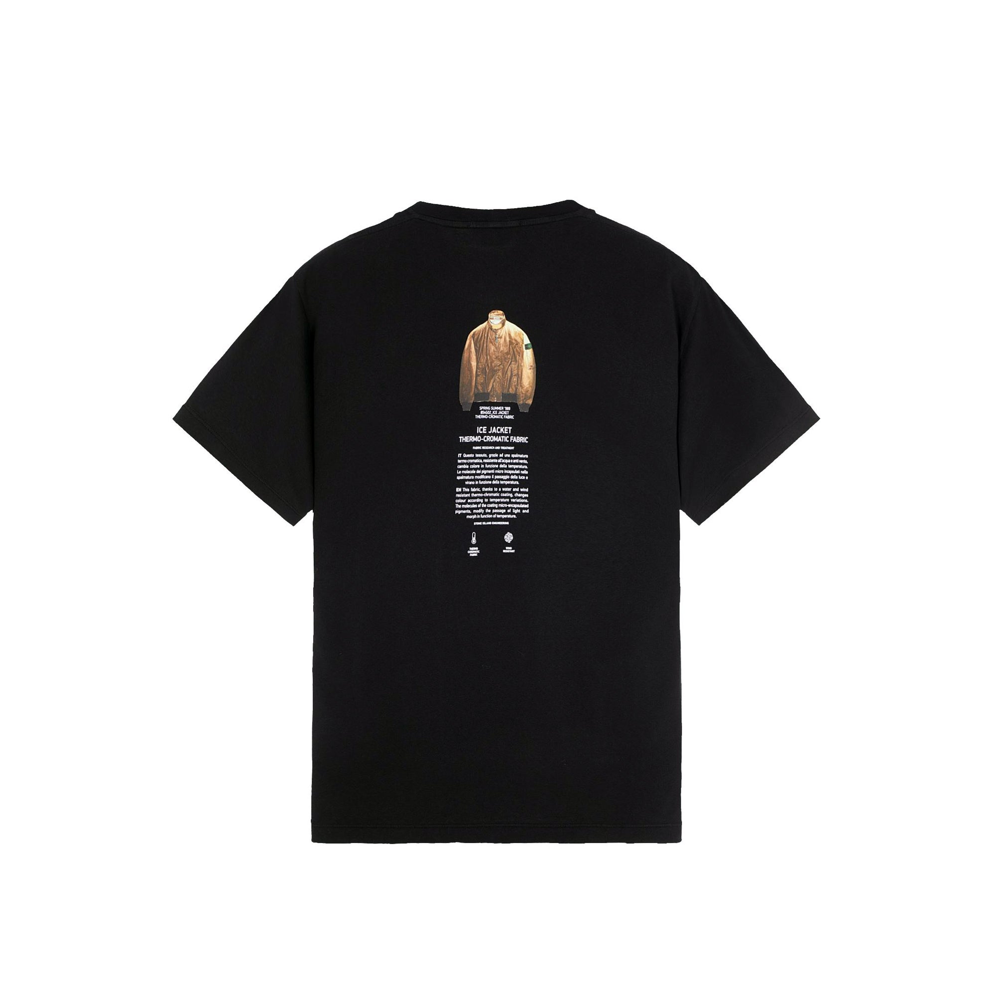 Mens Archivio Print T Shirt Stone island – Гарантія оригінальності – вид ззаду