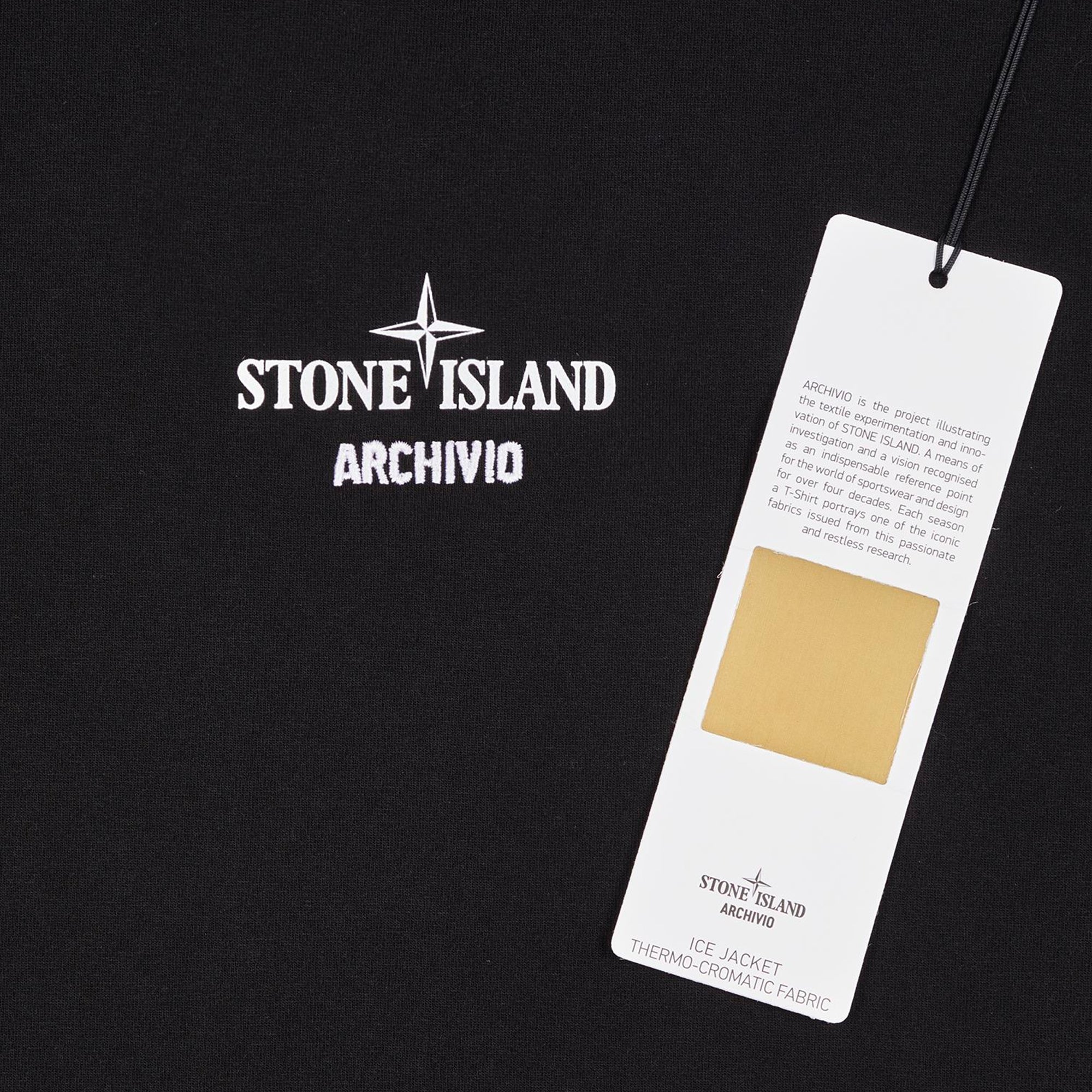 Mens Archivio Print T Shirt Stone island – Гарантія оригінальності – детальний вид
