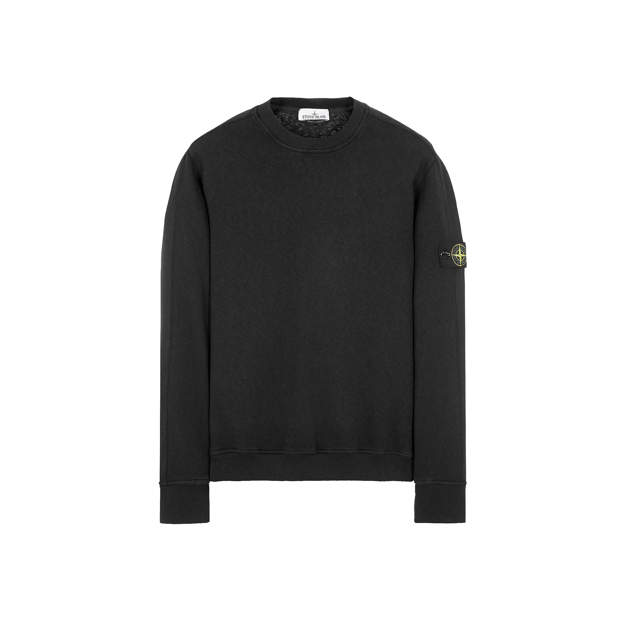 Mens Old Treatment Crewneck Stone island – Гарантія оригінальності – боковий вид - STONE ISLAND