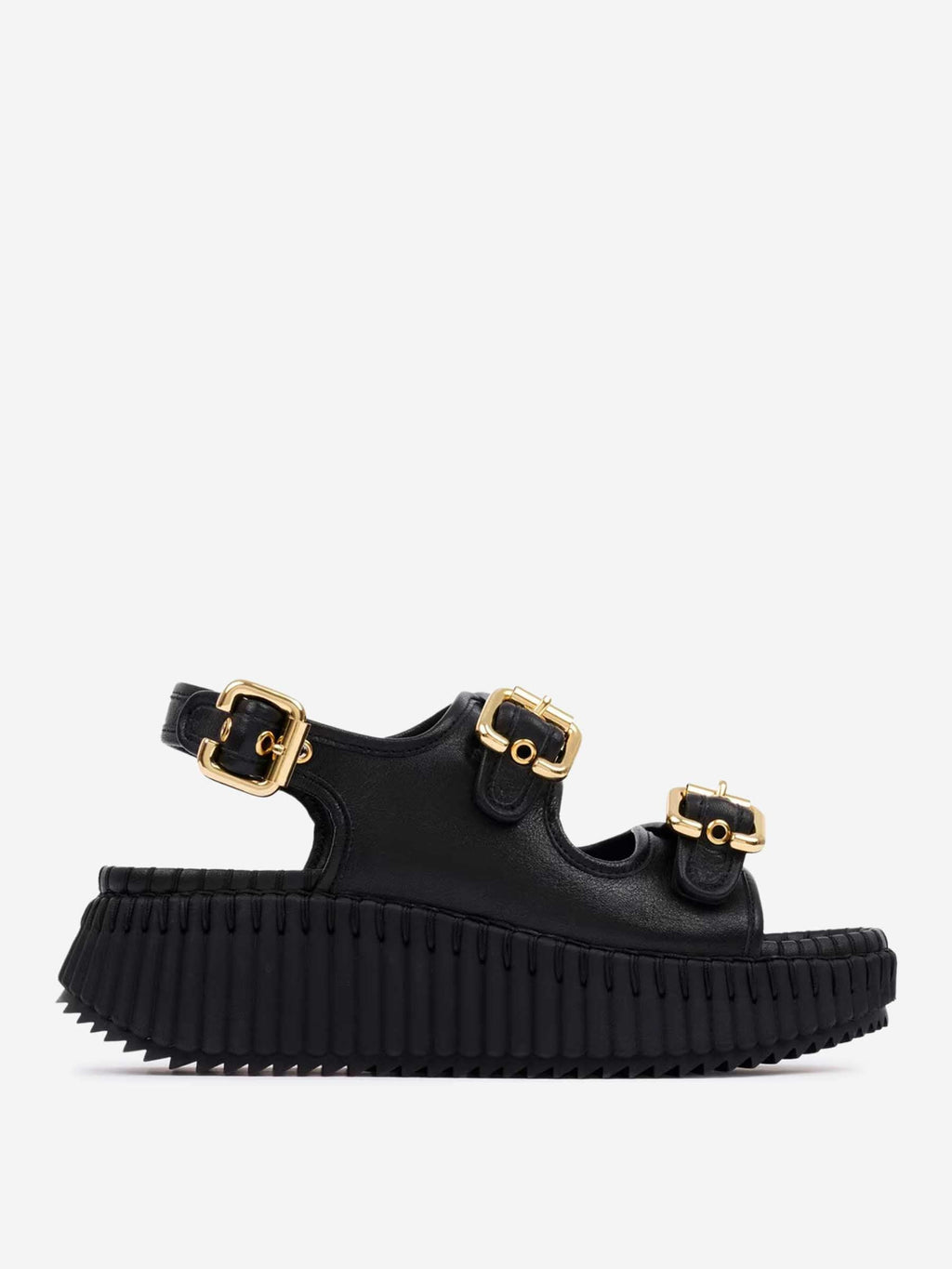 Nama Wedge Sandals Chloe – Гарантія оригінальності – боковий вид