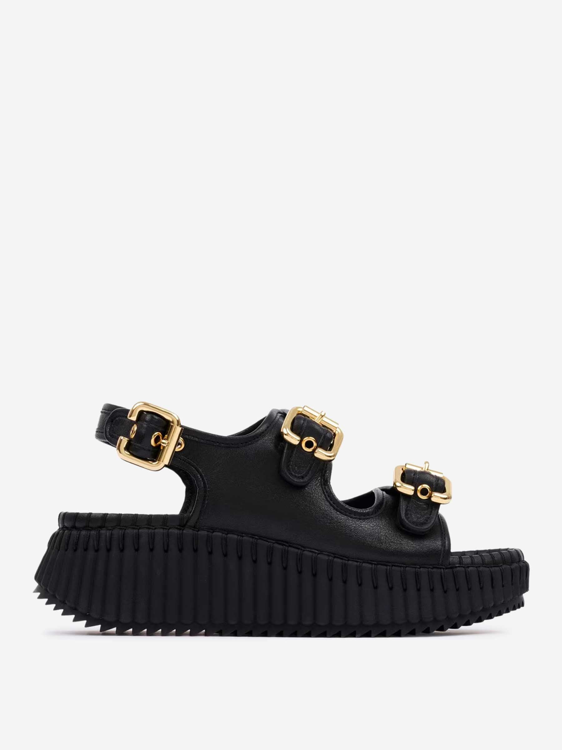 Nama Wedge Sandals Chloe – Гарантія оригінальності – боковий вид