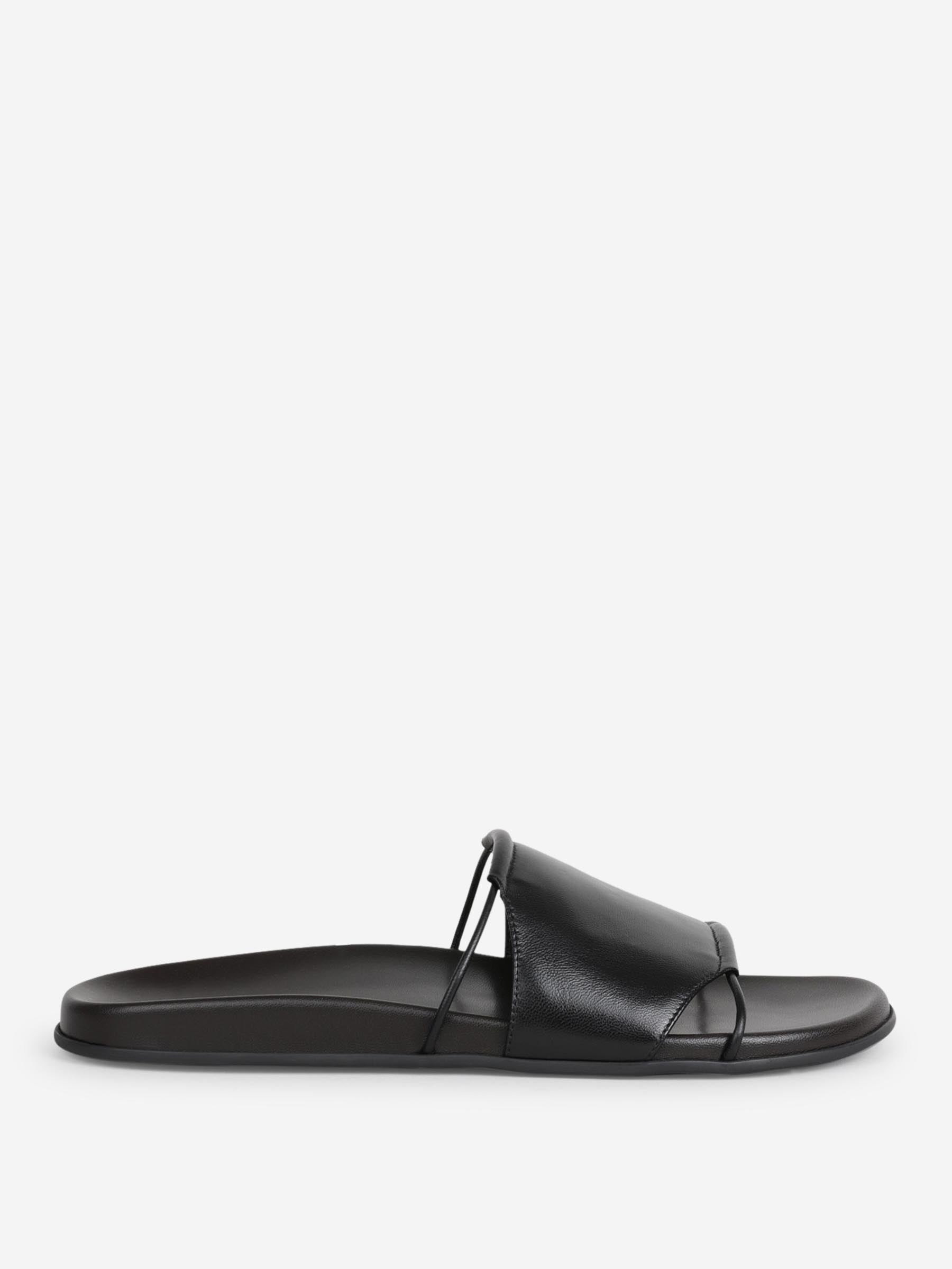 Vivienne Slide Sandals The row – Гарантія оригінальності – боковий вид