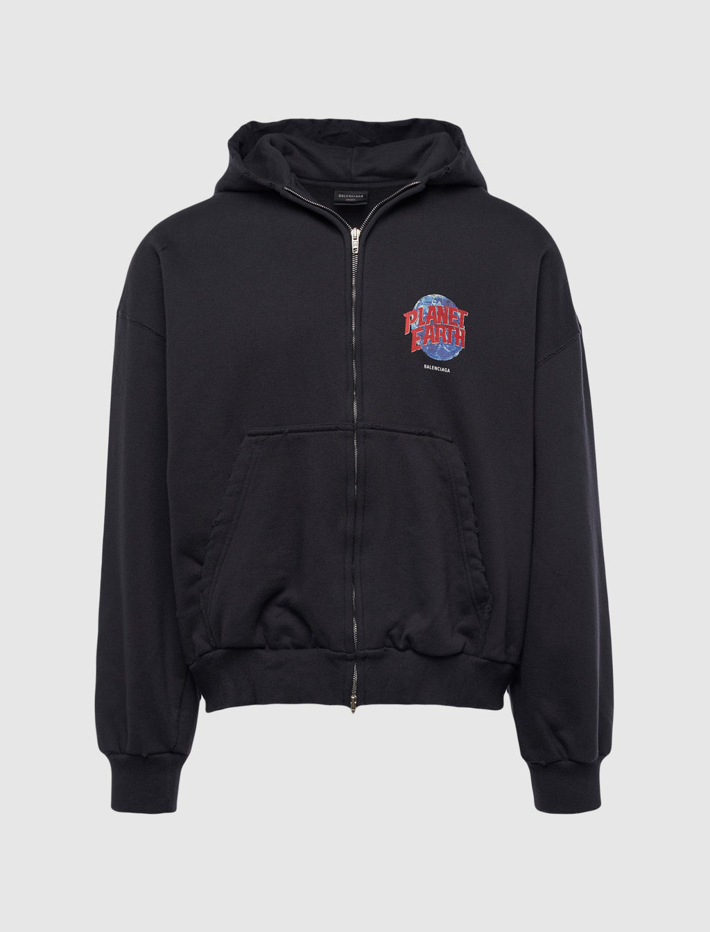 Оригінальна Planet Earth Hoodie Balenciaga – боковий вид