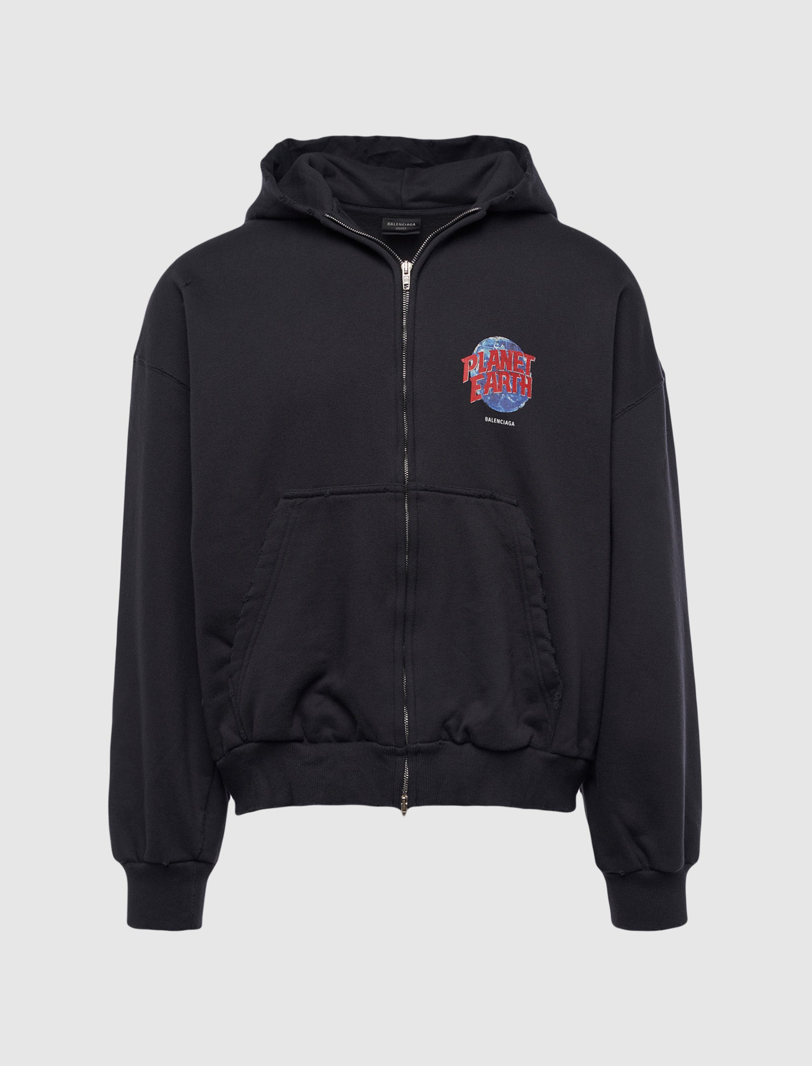 Оригінальна Planet Earth Hoodie Balenciaga – боковий вид