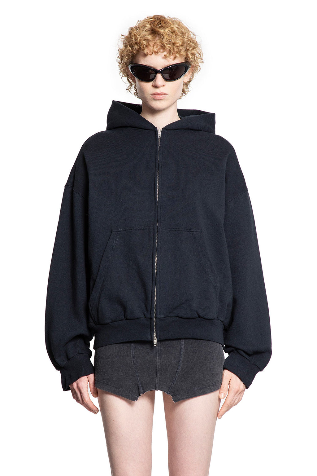 Flipped Uni Zip-Up Hoodie Regular Fit Balenciaga – Гарантія оригінальності – вид ззаду