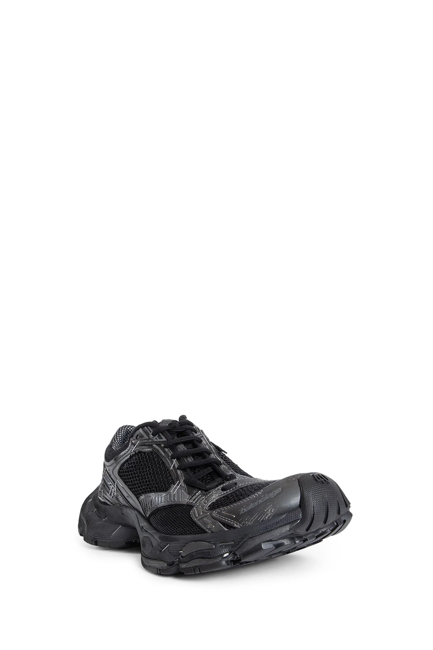 Man Black Sneakers Balenciaga оригінал – Купити в Україні – вид ззаду
