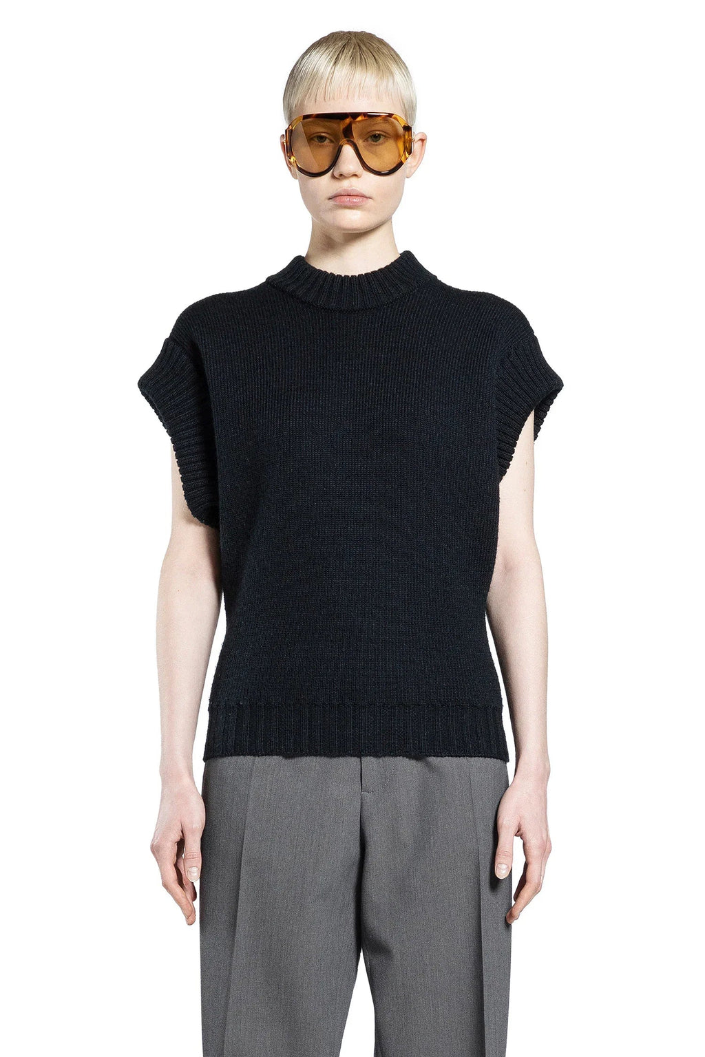 Knitted Vest Bottega veneta оригінал – Купити в Україні – боковий вид