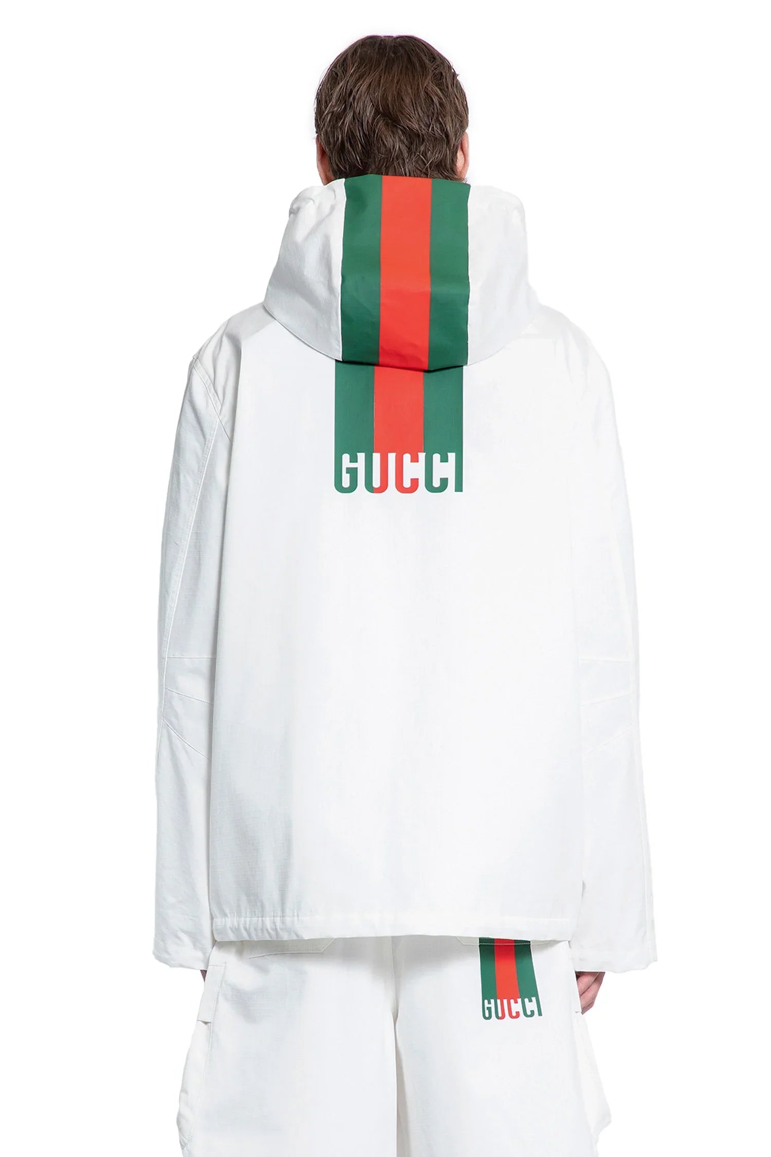 Web Cotton Canvas Winbreaker Gucci оригінал – Купити в Україні – збільшений вид