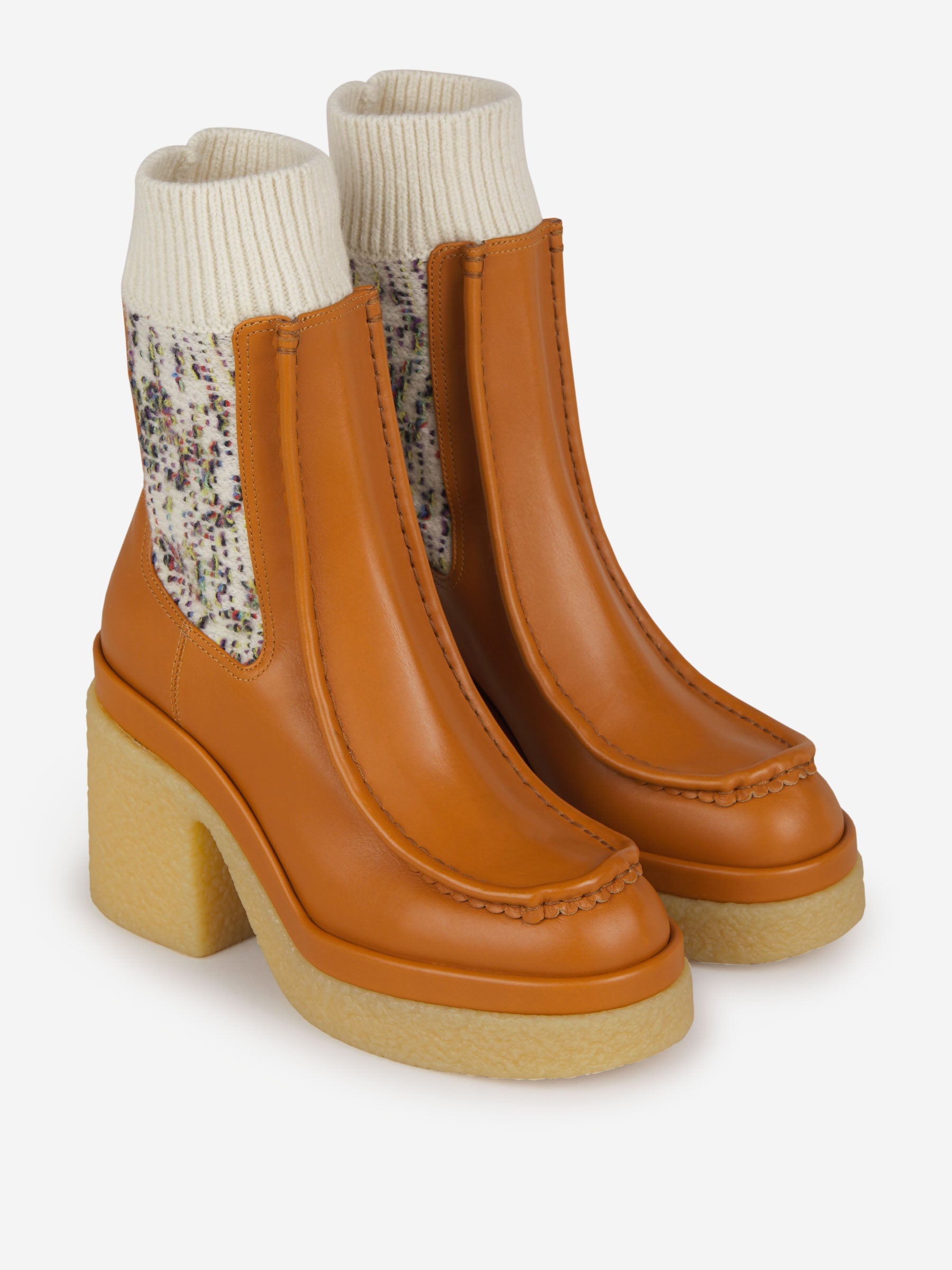 Оригінальна Jamie Sock Ankle Boots Chloe – вид ззаду