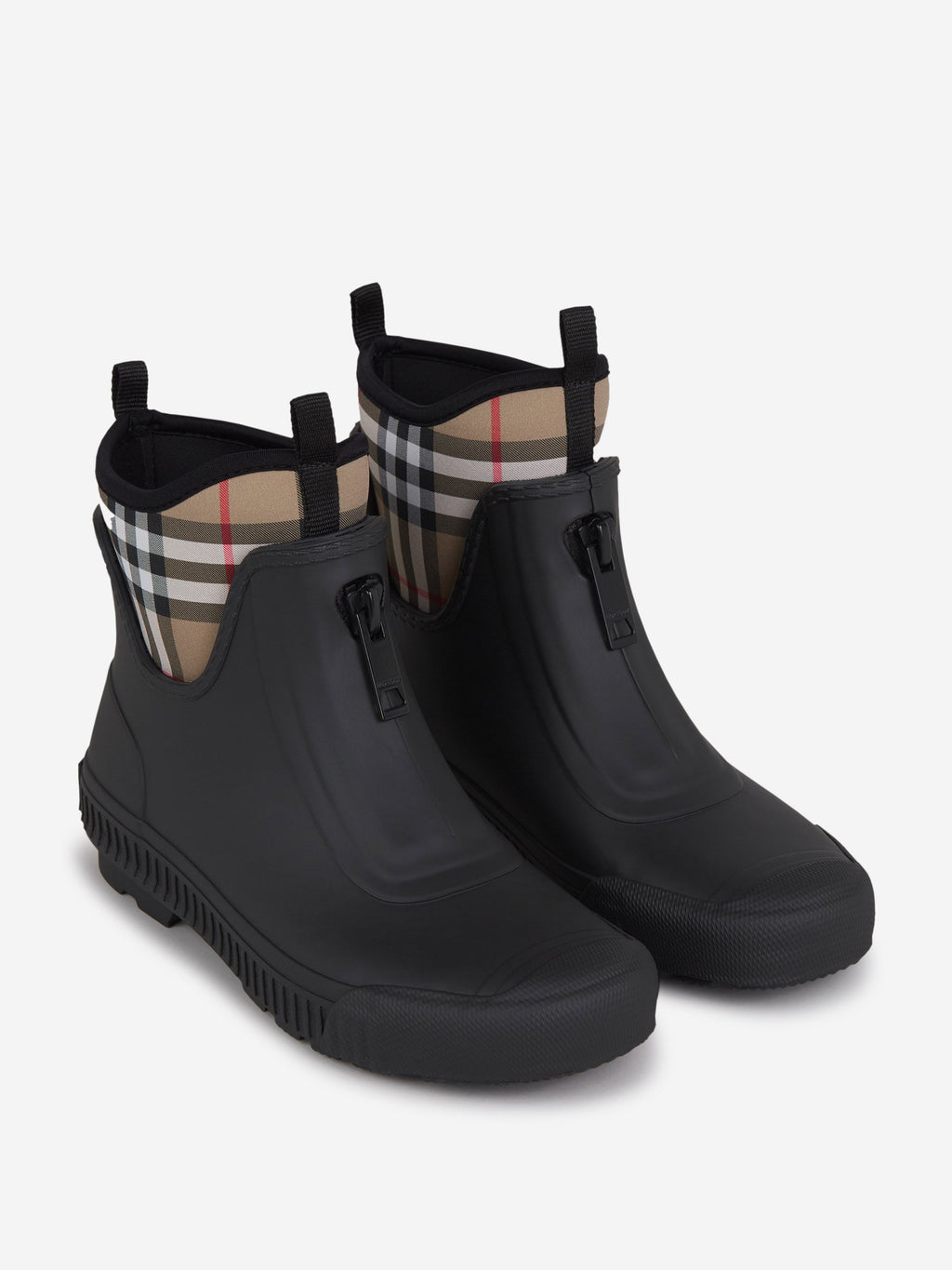 Checkered Rain Boots Burberry оригінал – Купити в Україні – вид ззаду