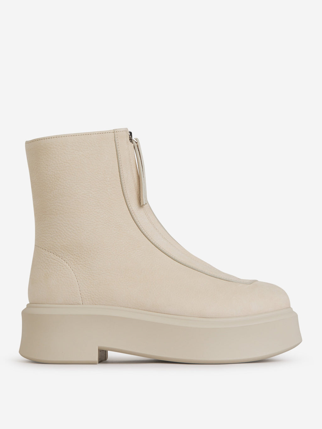 Zipper Leather Boots The row оригінал – Купити в Україні – боковий вид