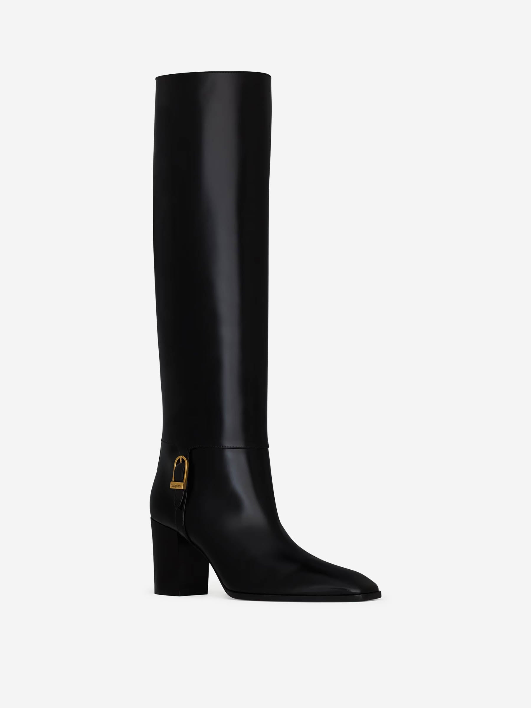 High Boots Julia Saint laurent оригінал – Купити в Україні – вид ззаду