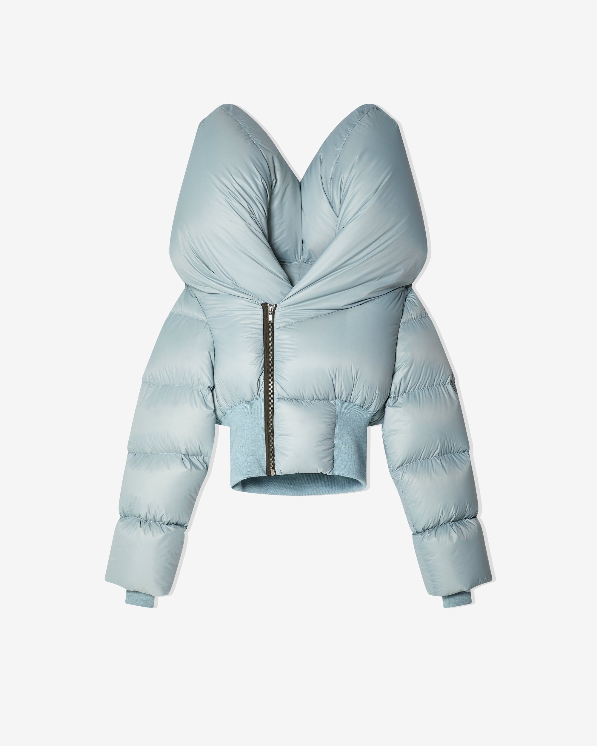 Mens Woven Down Anubis Bomber Jacket Rick owens оригінал – Купити в Україні – боковий вид