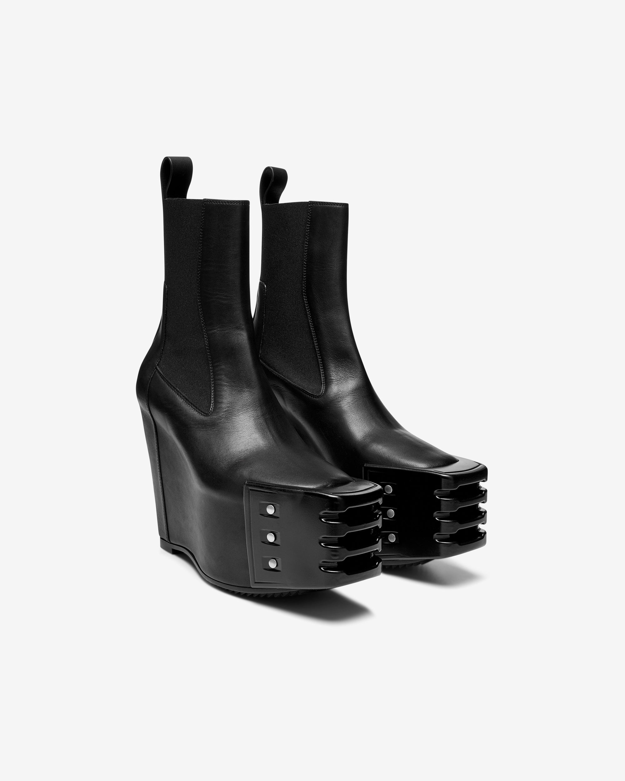 Womens Grilled Wedge Beatle Chelsea Boots Rick owens оригінал – Купити в Україні – збільшений вид