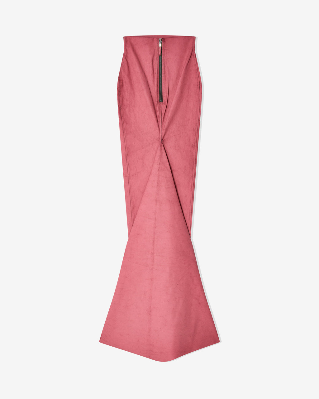 Оригінальна Womens Al Pillar Denim Skirt Rick owens – вид ззаду