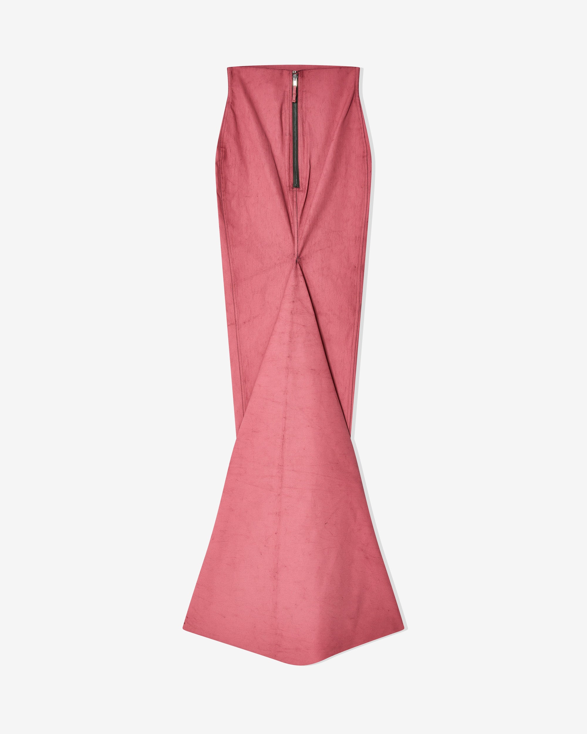 Оригінальна Womens Al Pillar Denim Skirt Rick owens – вид ззаду