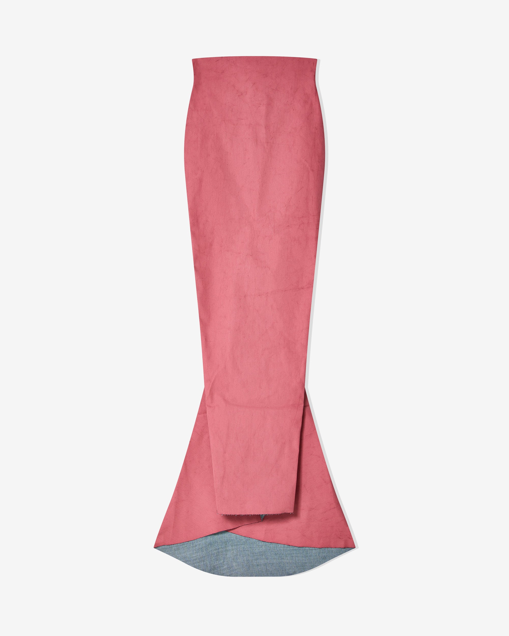 Оригінальна Womens Al Pillar Denim Skirt Rick owens – боковий вид