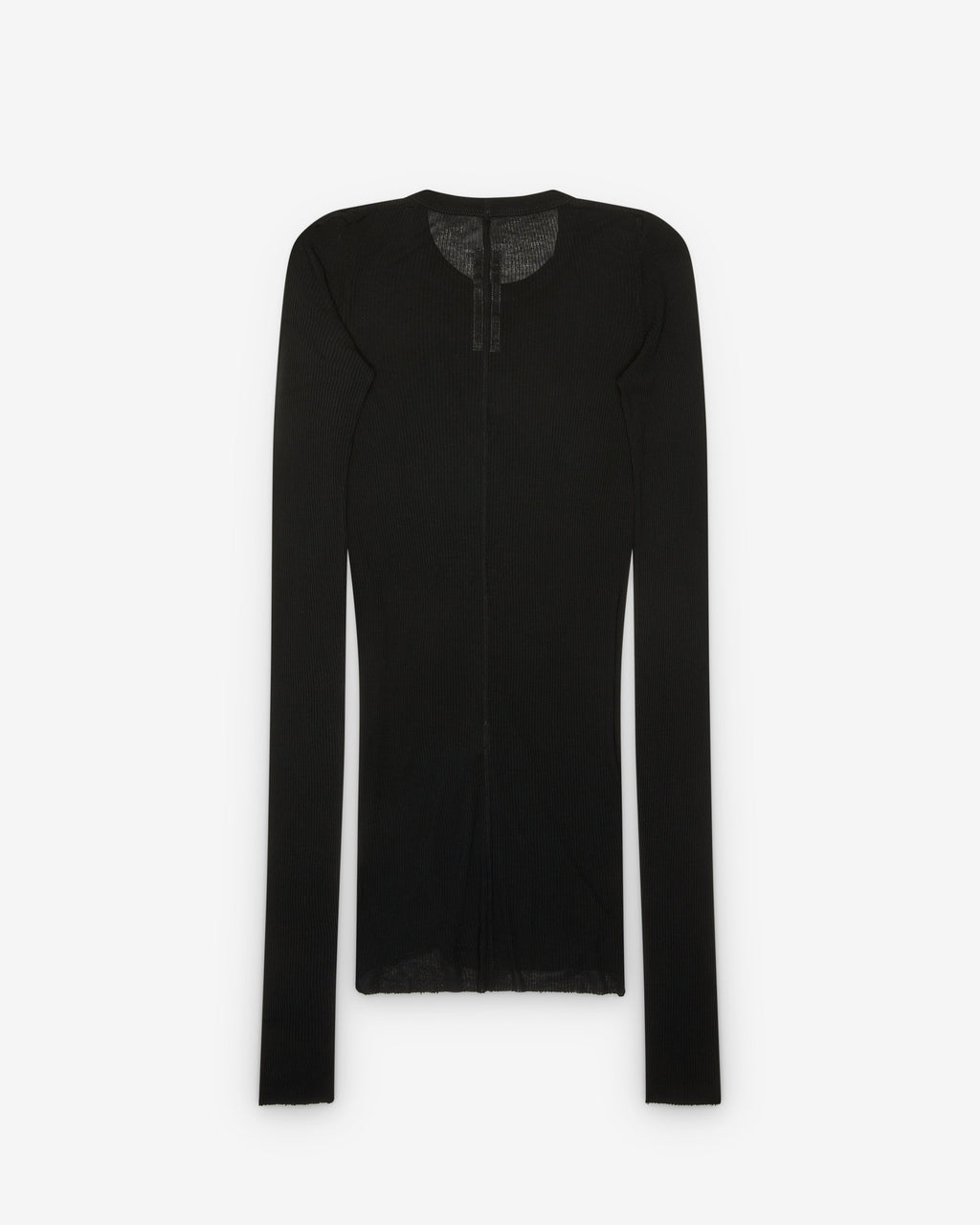 Оригінальна Womens Rib Long Sleeve T Shirt Rick owens – вид ззаду