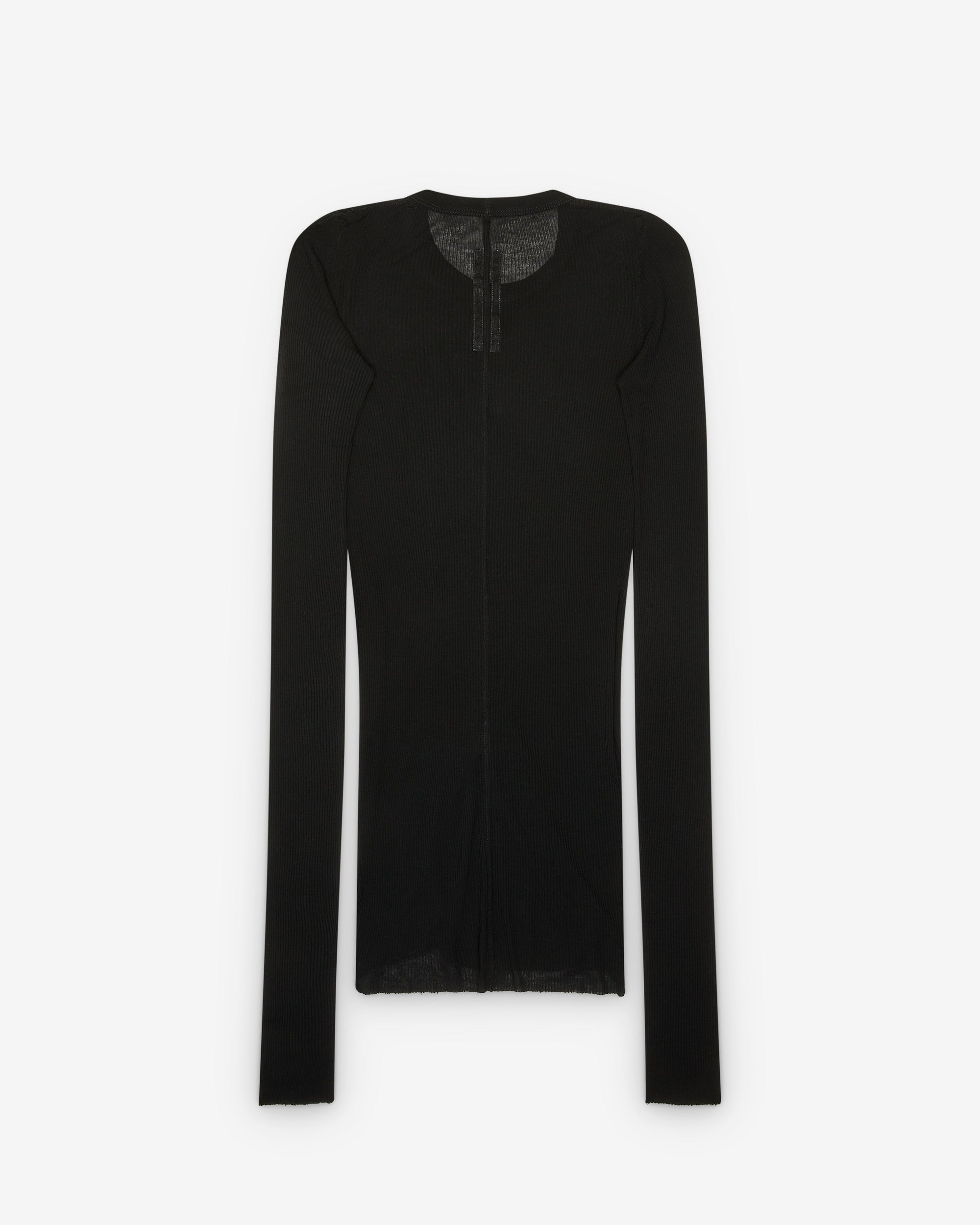 Оригінальна Womens Rib Long Sleeve T Shirt Rick owens – вид ззаду