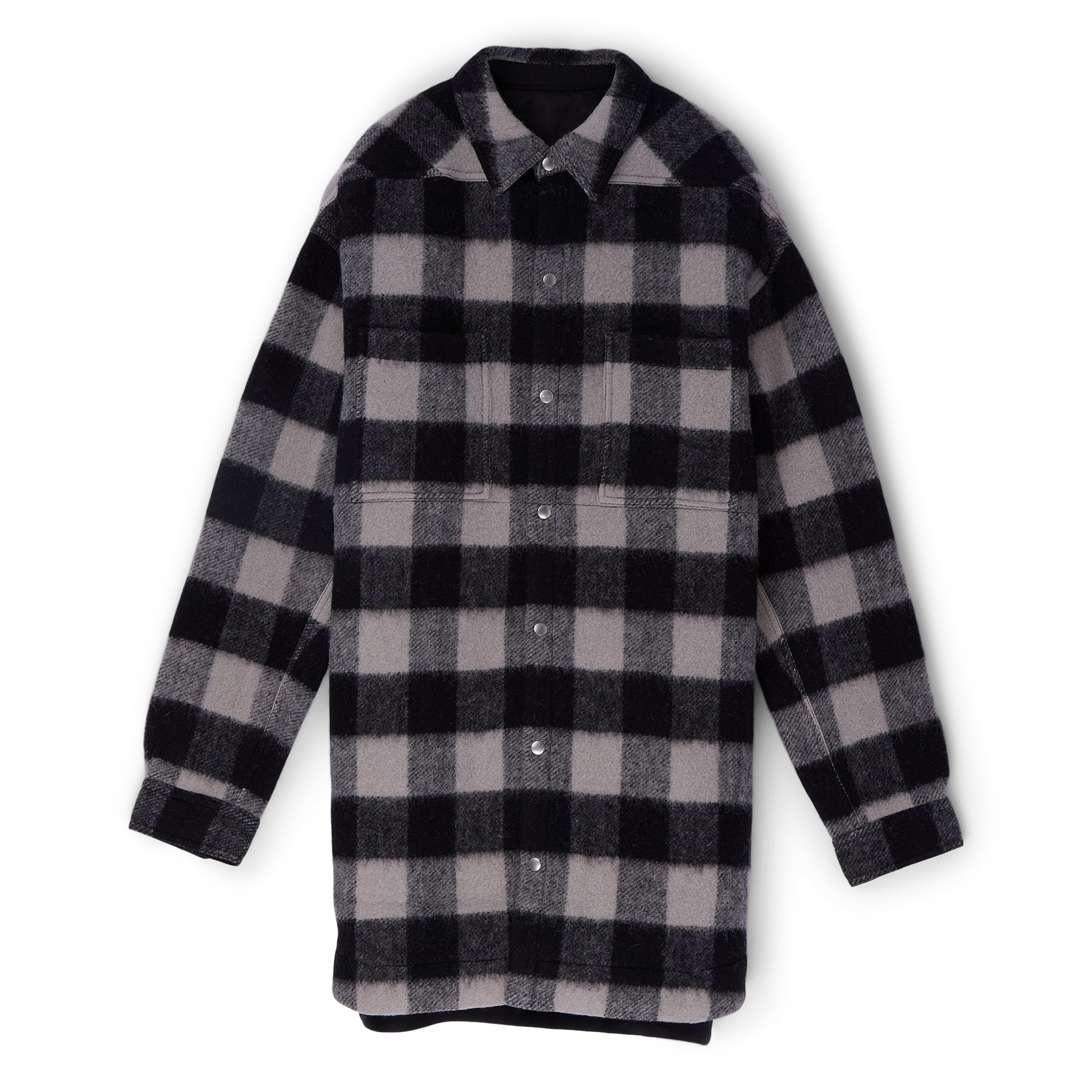 Оригінальна Oversized Outershirt Rick owens – боковий вид