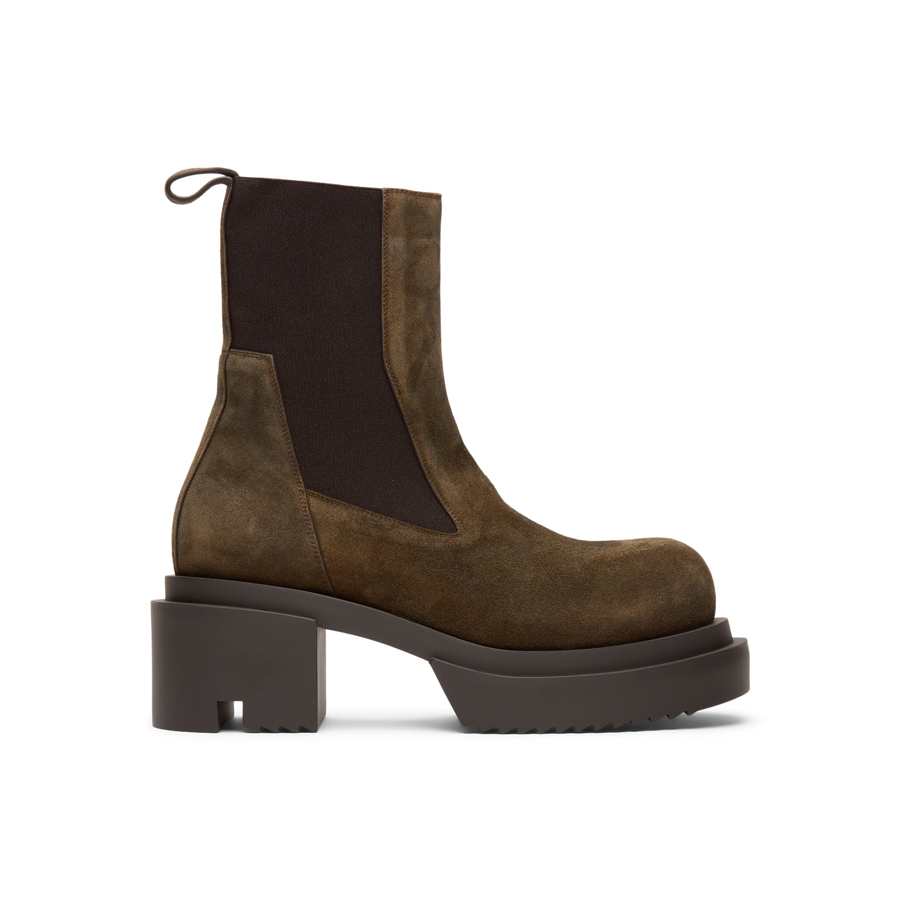 Beatle Bogun Boots Rick owens оригінал – Купити в Україні – боковий вид