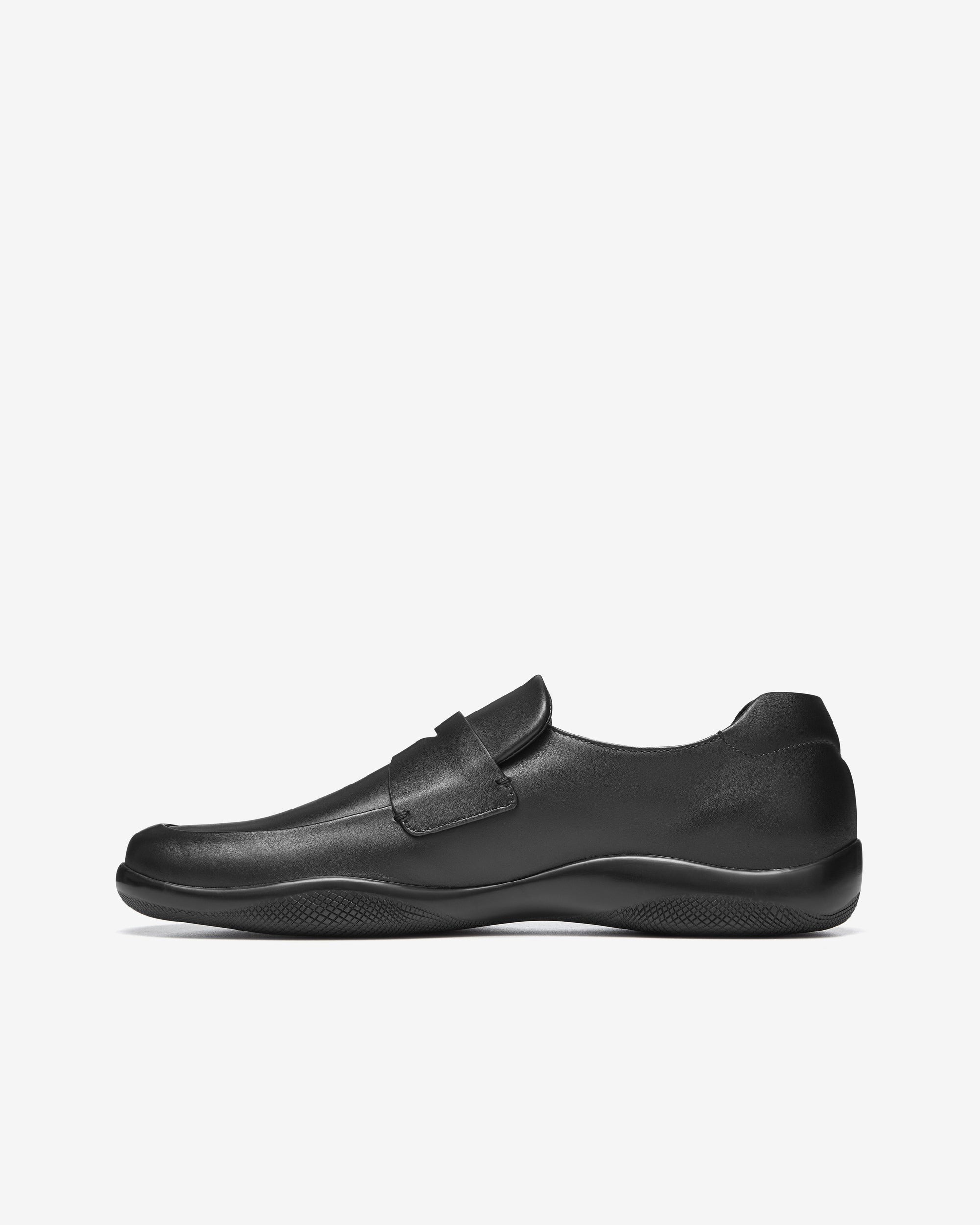 Mens Leather Shoes Prada оригінал – Купити в Україні – вид ззаду