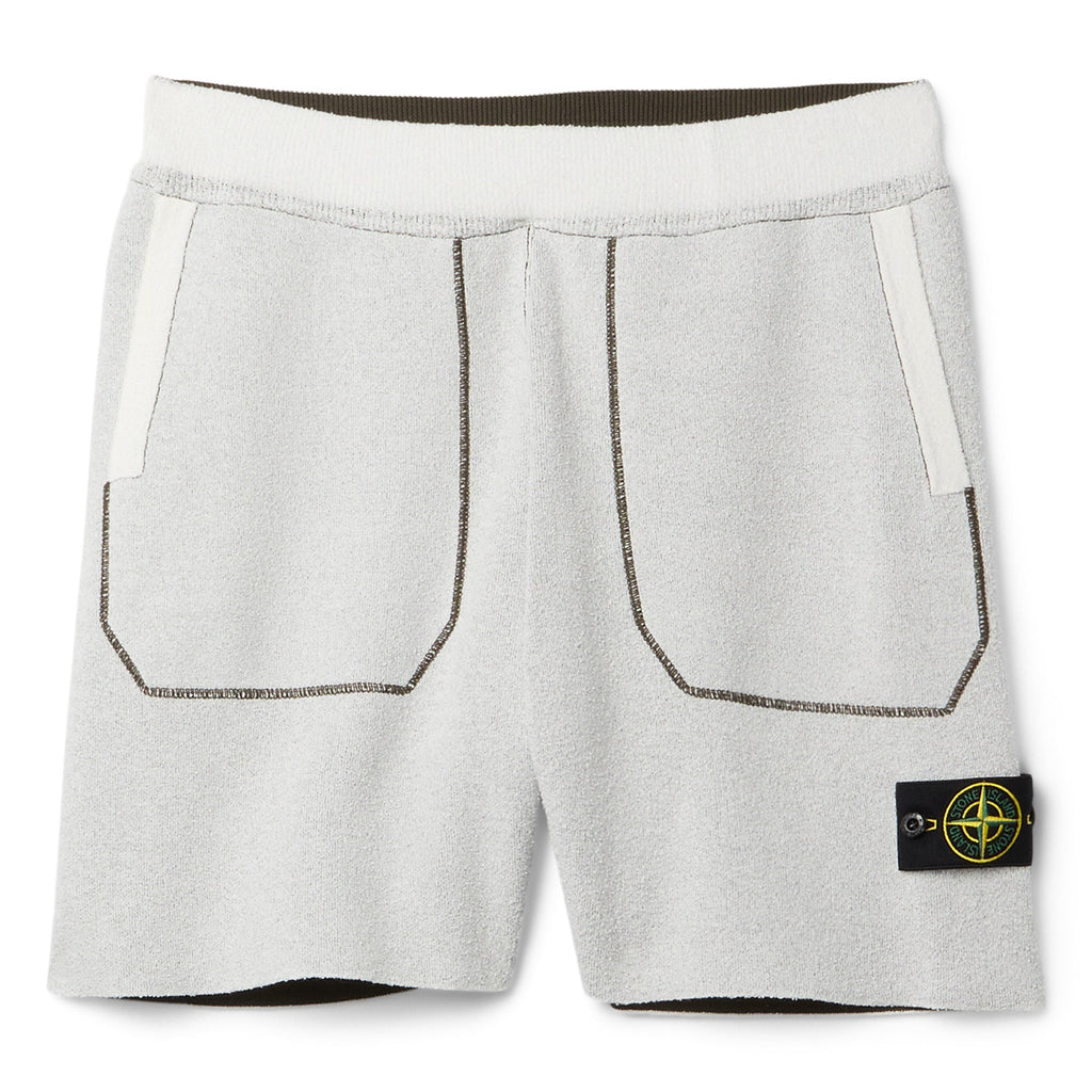 Оригінальна Double Face Knit Shorts Stone island – боковий вид
