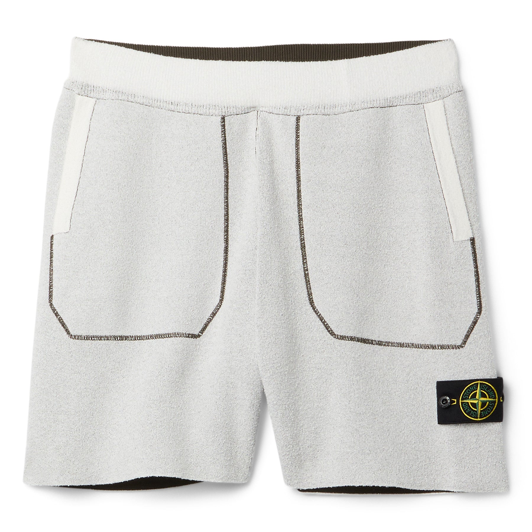 Оригінальна Double Face Knit Shorts Stone island – боковий вид