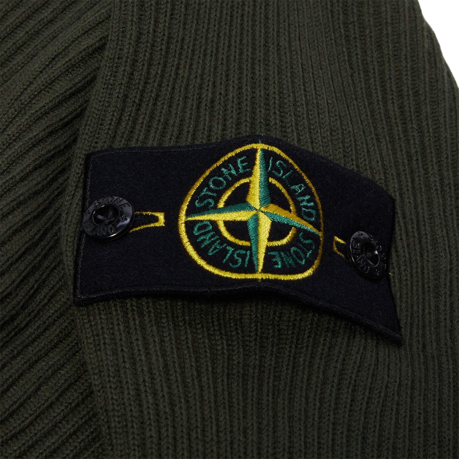 Ribbed Crewneck Sweater Stone island – Гарантія оригінальності – збільшений вид
