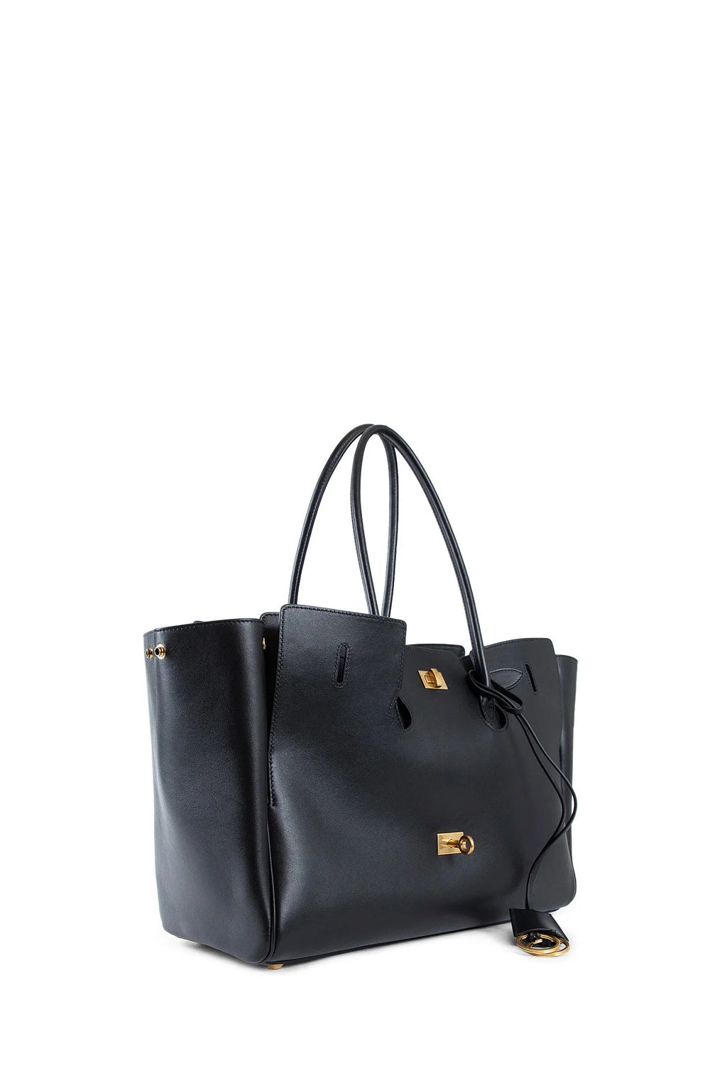 Woman Black Tote Bags Balenciaga – Гарантія оригінальності – вид ззаду