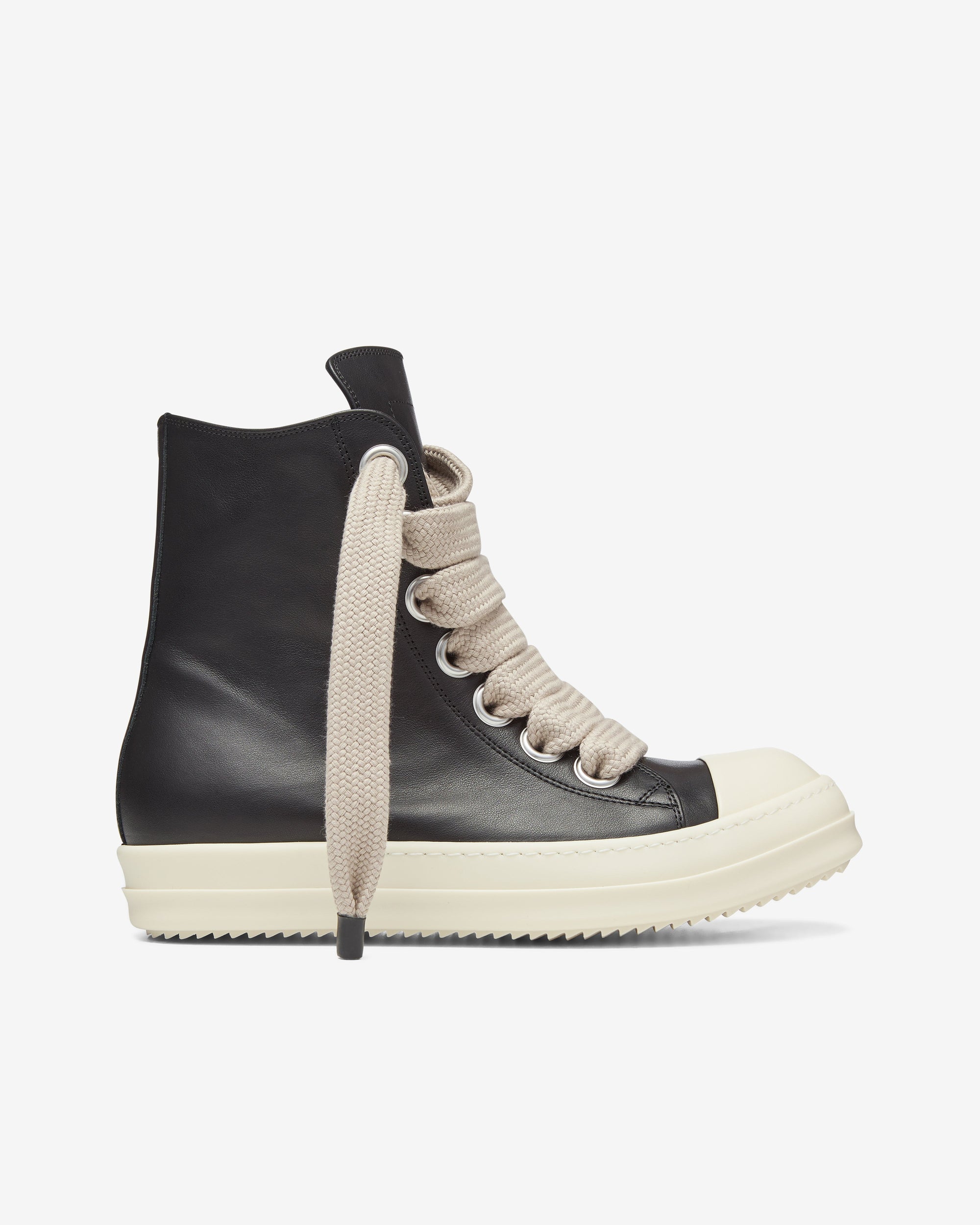 Mens Jumbolace Sneakers Rick owens – Гарантія оригінальності – боковий вид
