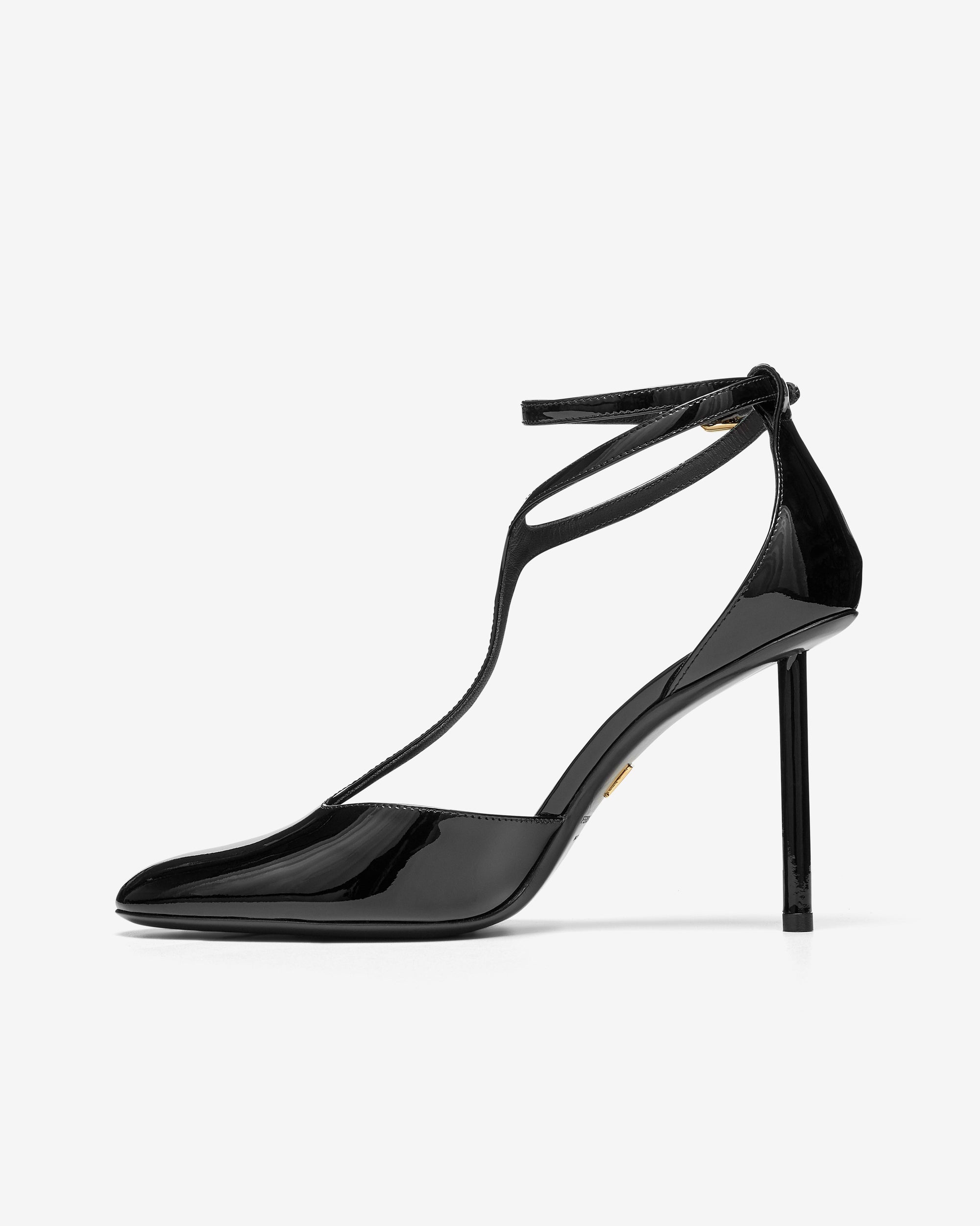 Оригінальна Womens T Strap Pump Salvatore ferragamo – вид ззаду
