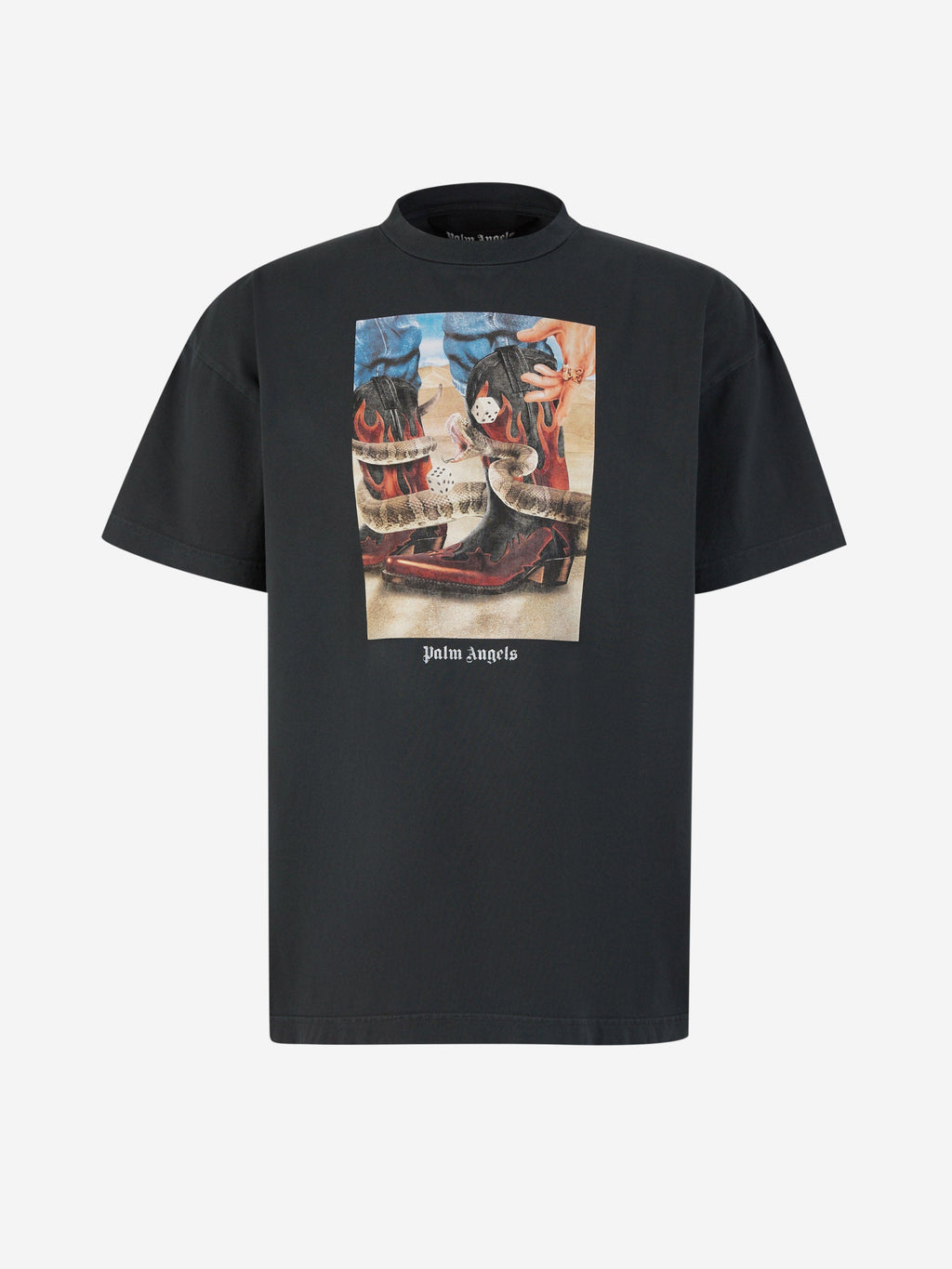 Dice Game T-Shirt Palm angels – Гарантія оригінальності – боковий вид