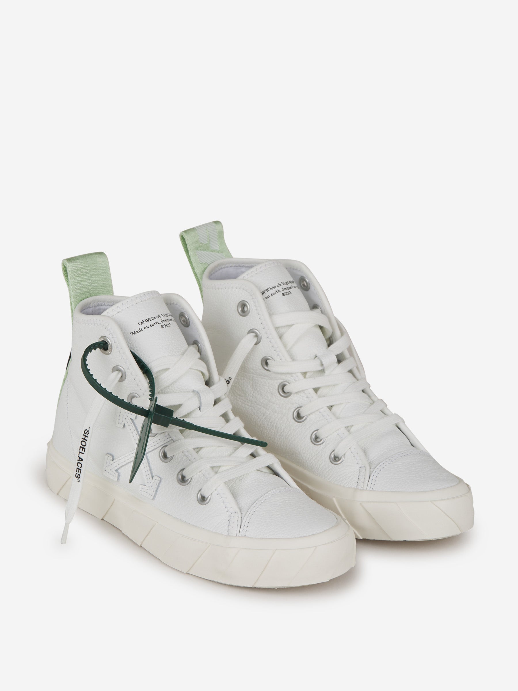 Оригінальна Vulcanized Leather Sneakers Off-white – детальний вид