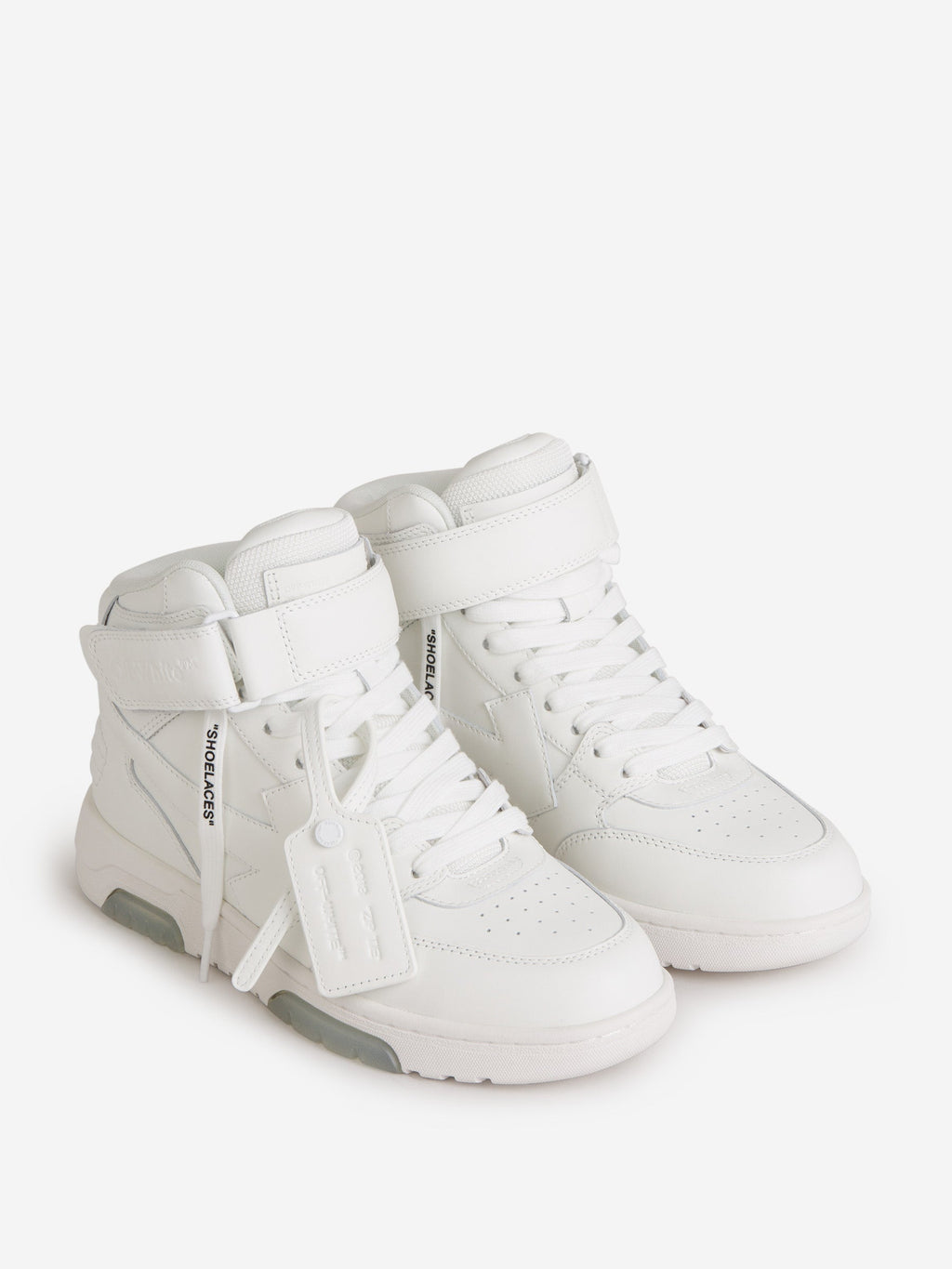 Оригінальна MID Top Out Of Office Sneakers Off-white – вид ззаду