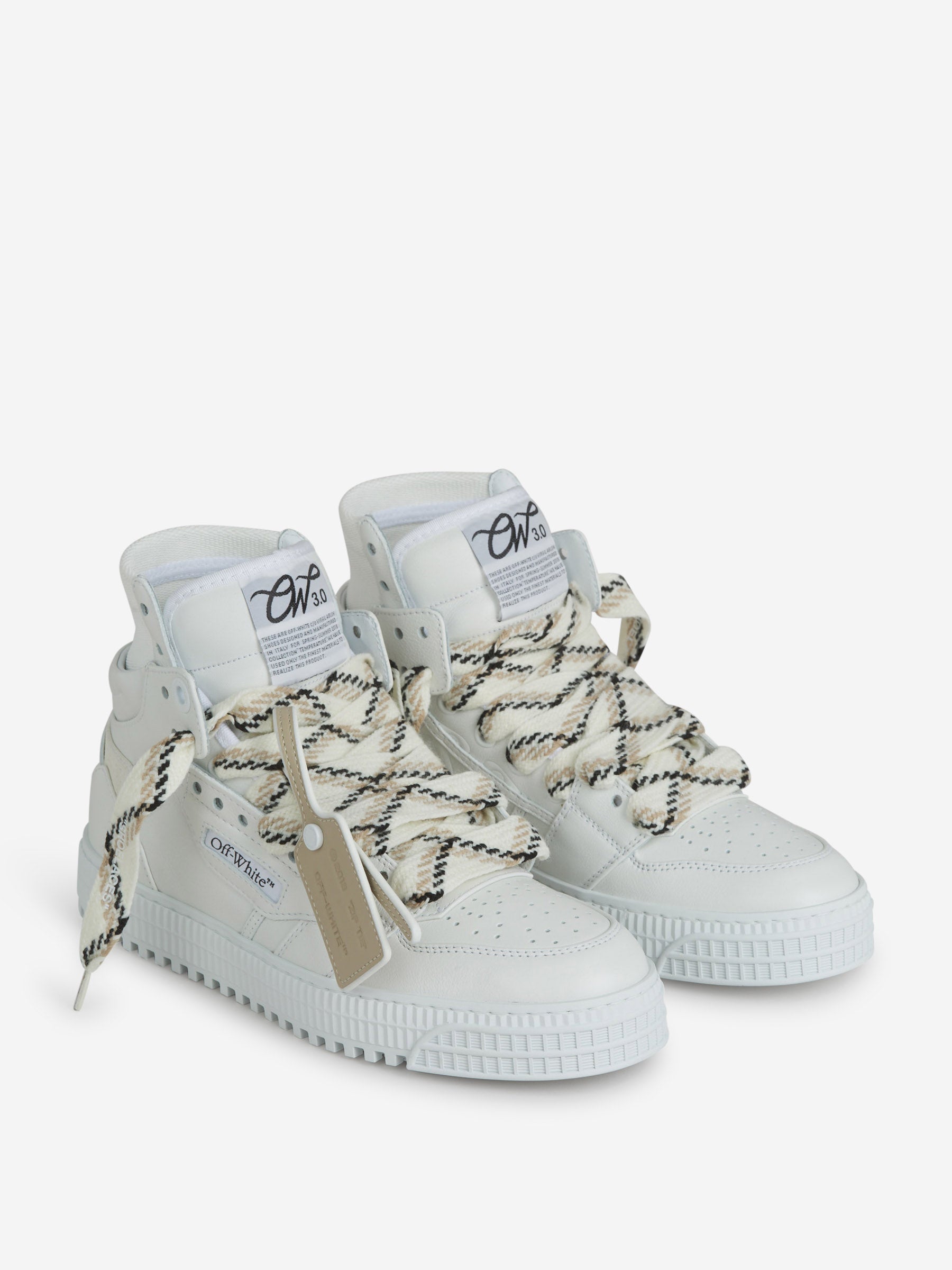 Sneakers 3.0 Off Court Leather Off-white оригінал – Купити в Україні – детальний вид