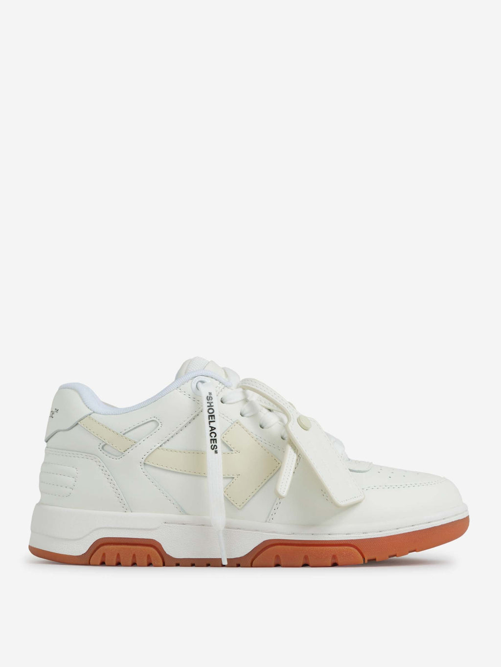 Sneakers Out Of Office Off-white – Гарантія оригінальності – боковий вид