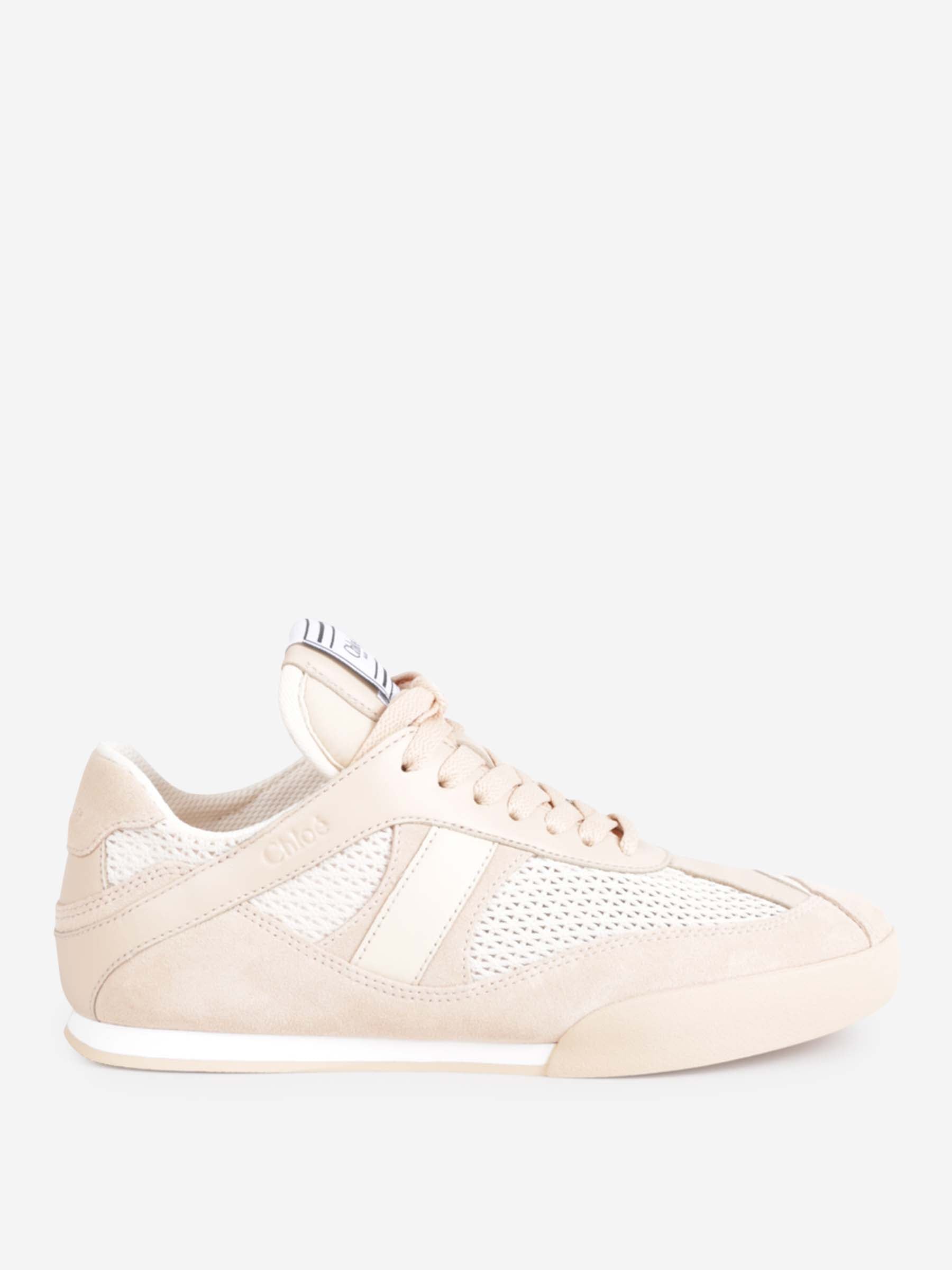Kick Leather Sneakers Chloe оригінал – Купити в Україні – боковий вид