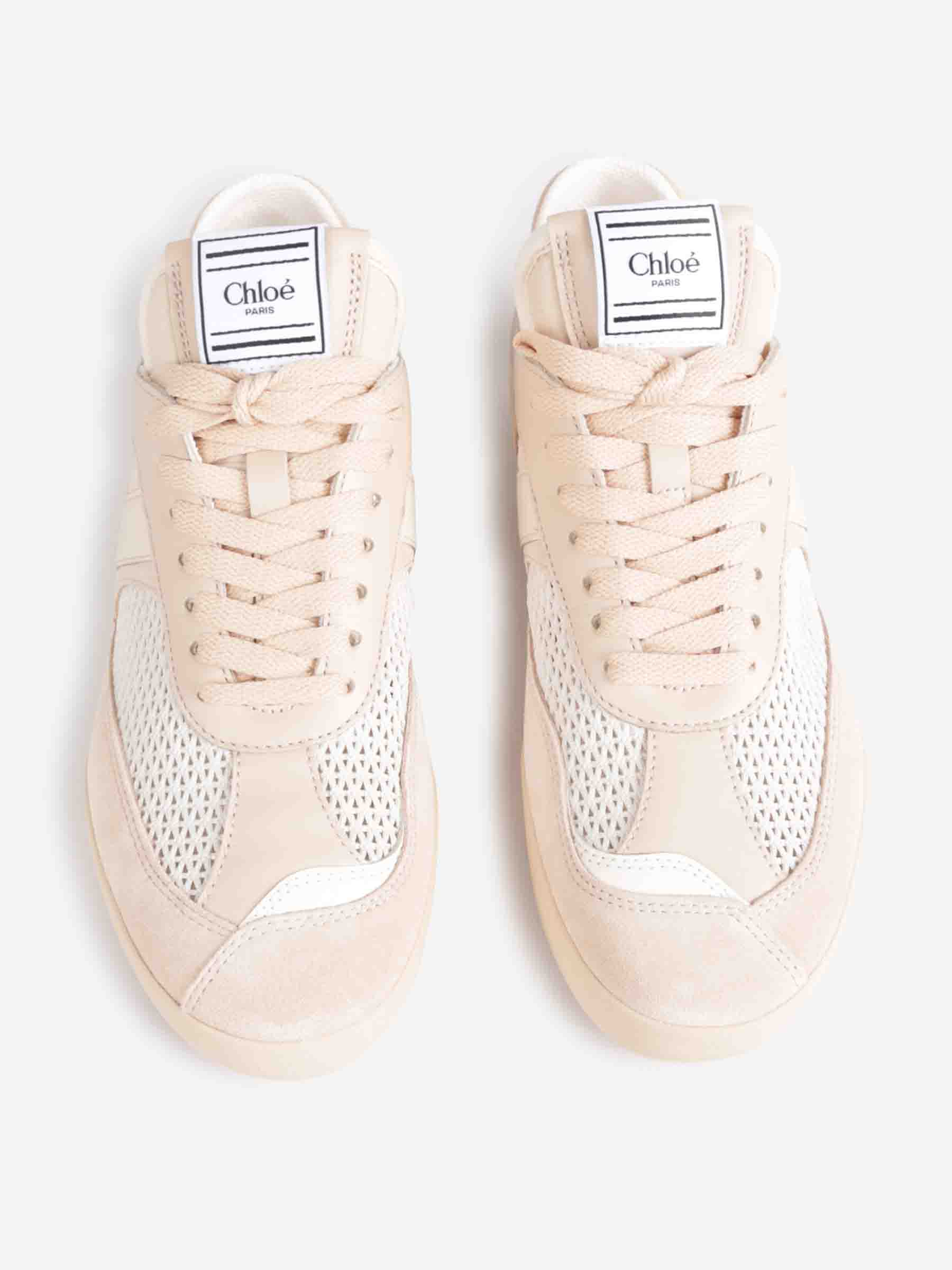 Kick Leather Sneakers Chloe оригінал – Купити в Україні – детальний вид