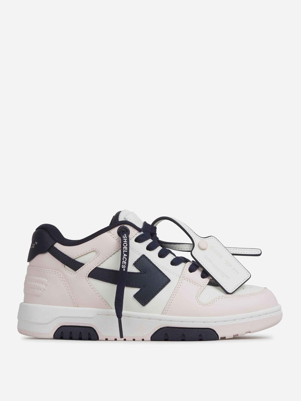 Sneakers Out Of Office Off-white – Гарантія оригінальності – боковий вид