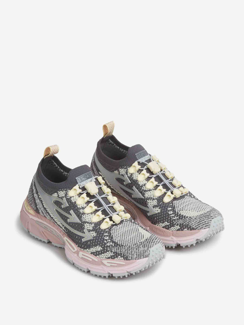 Ow Be Right Back Sneakers Off-white оригінал – Купити в Україні – вид ззаду