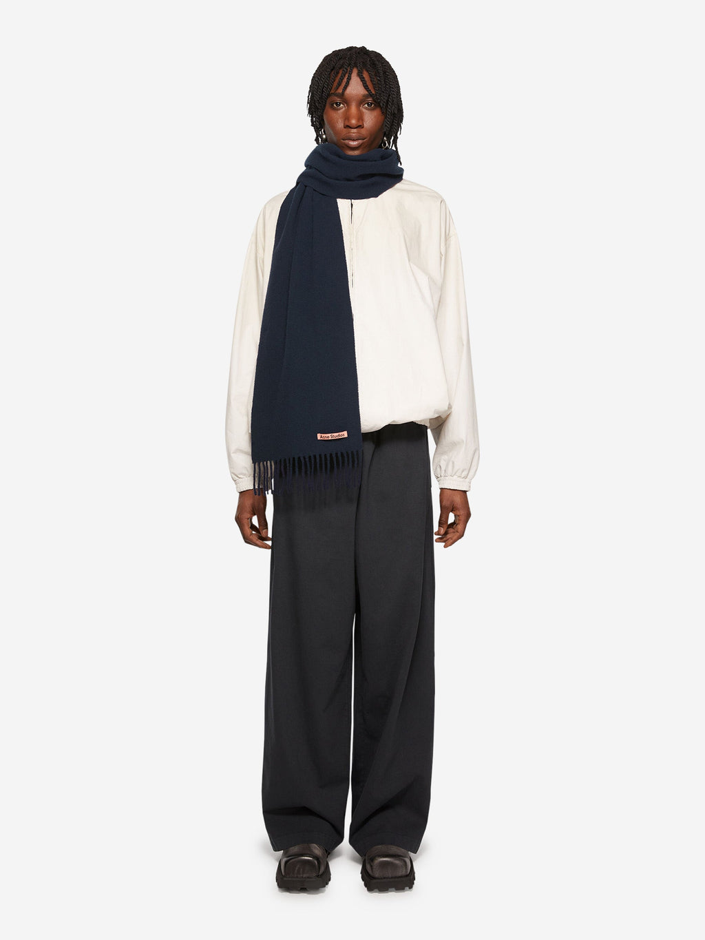 Logo Wool Scarf Acne studios оригінал – Купити в Україні – збільшений вид