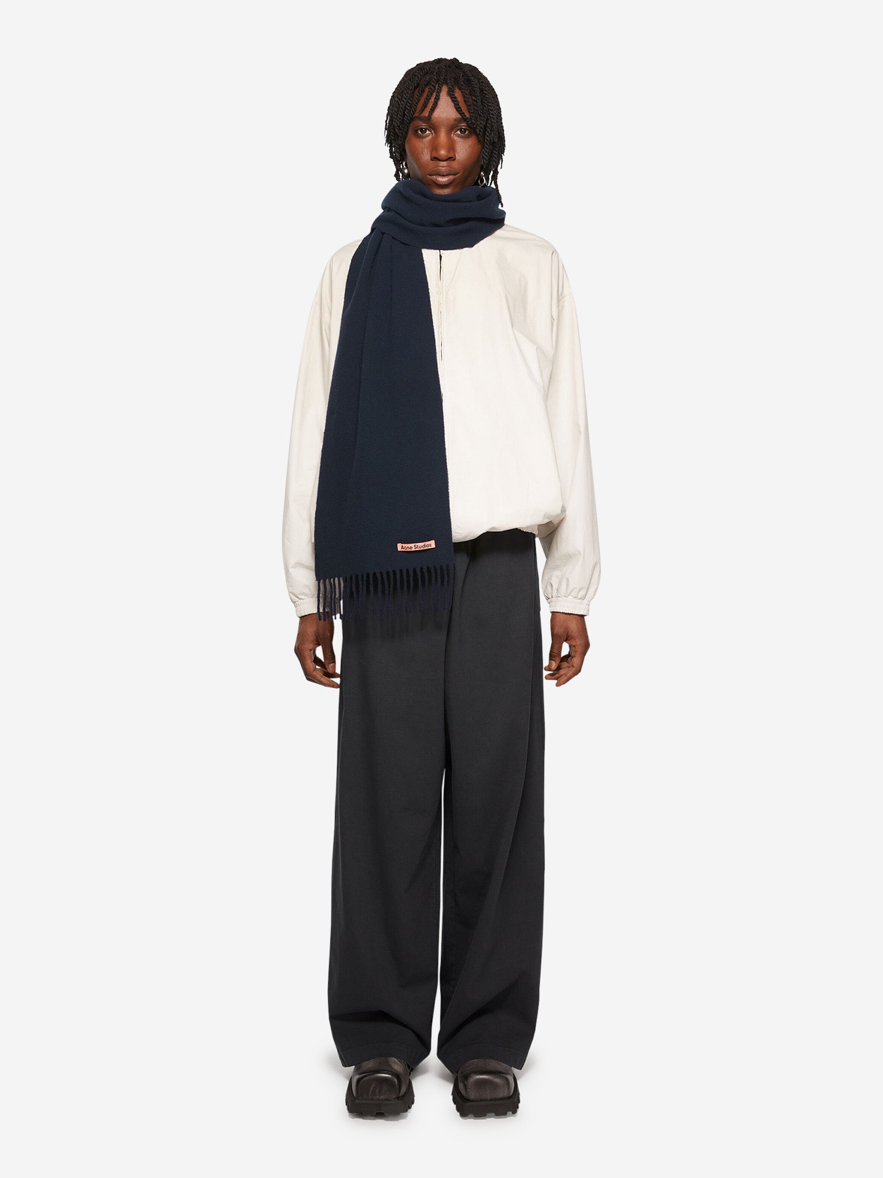 Logo Wool Scarf Acne studios оригінал – Купити в Україні – збільшений вид
