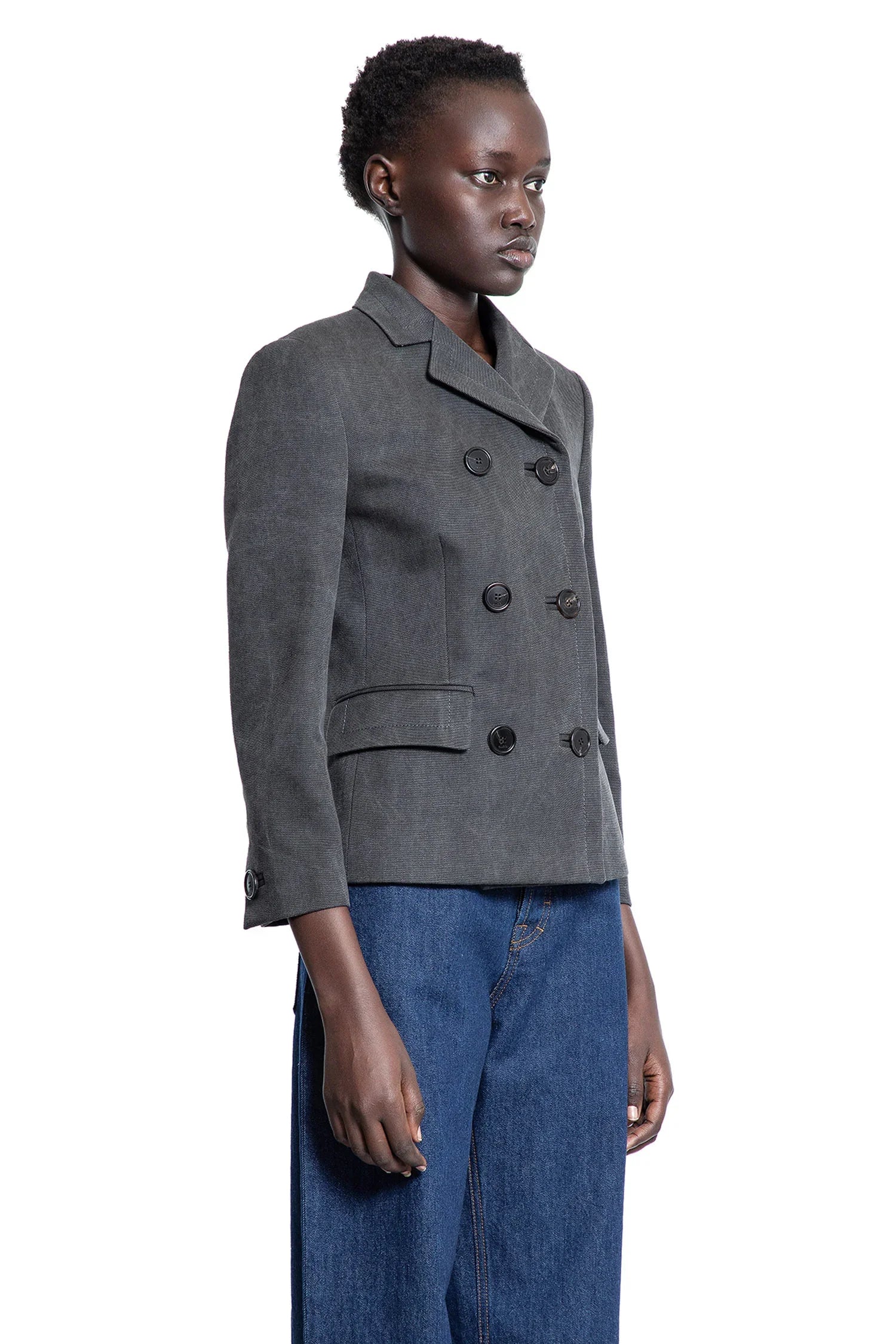 Оригінальна Washed Cotton Canvas Blazer Gucci – детальний вид