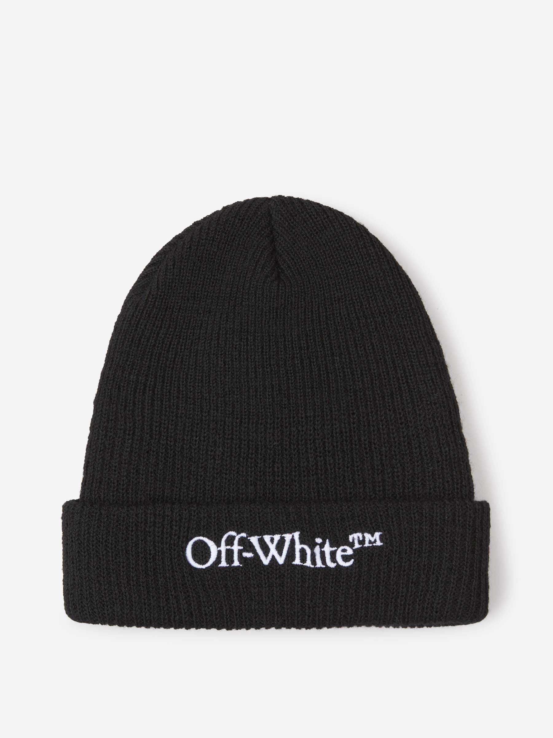 Knitted Logo Hat Off-white – Гарантія оригінальності – боковий вид