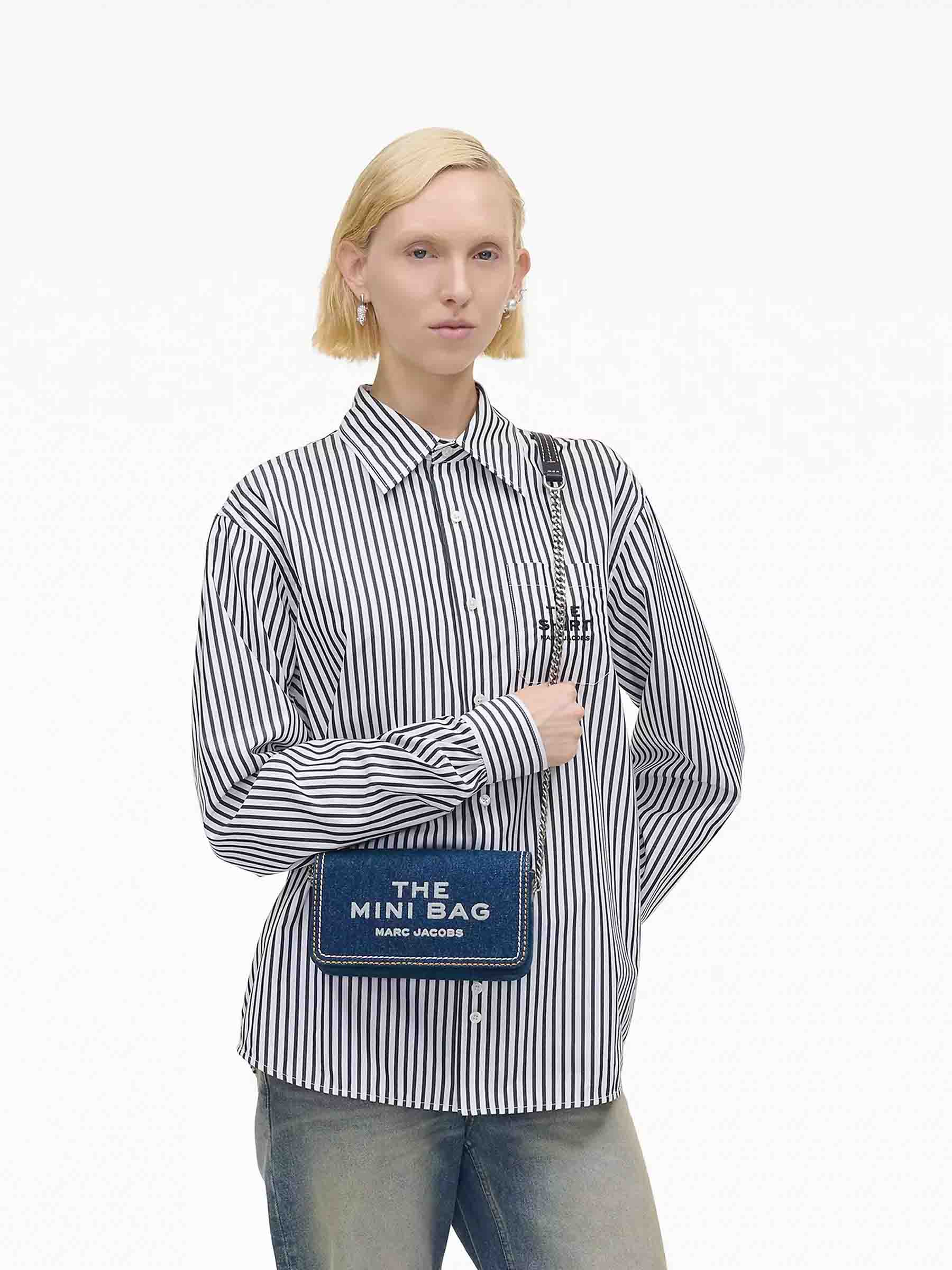 Оригінальна Mini Denim Crossbody Bag Marc jacobs – вид ззаду