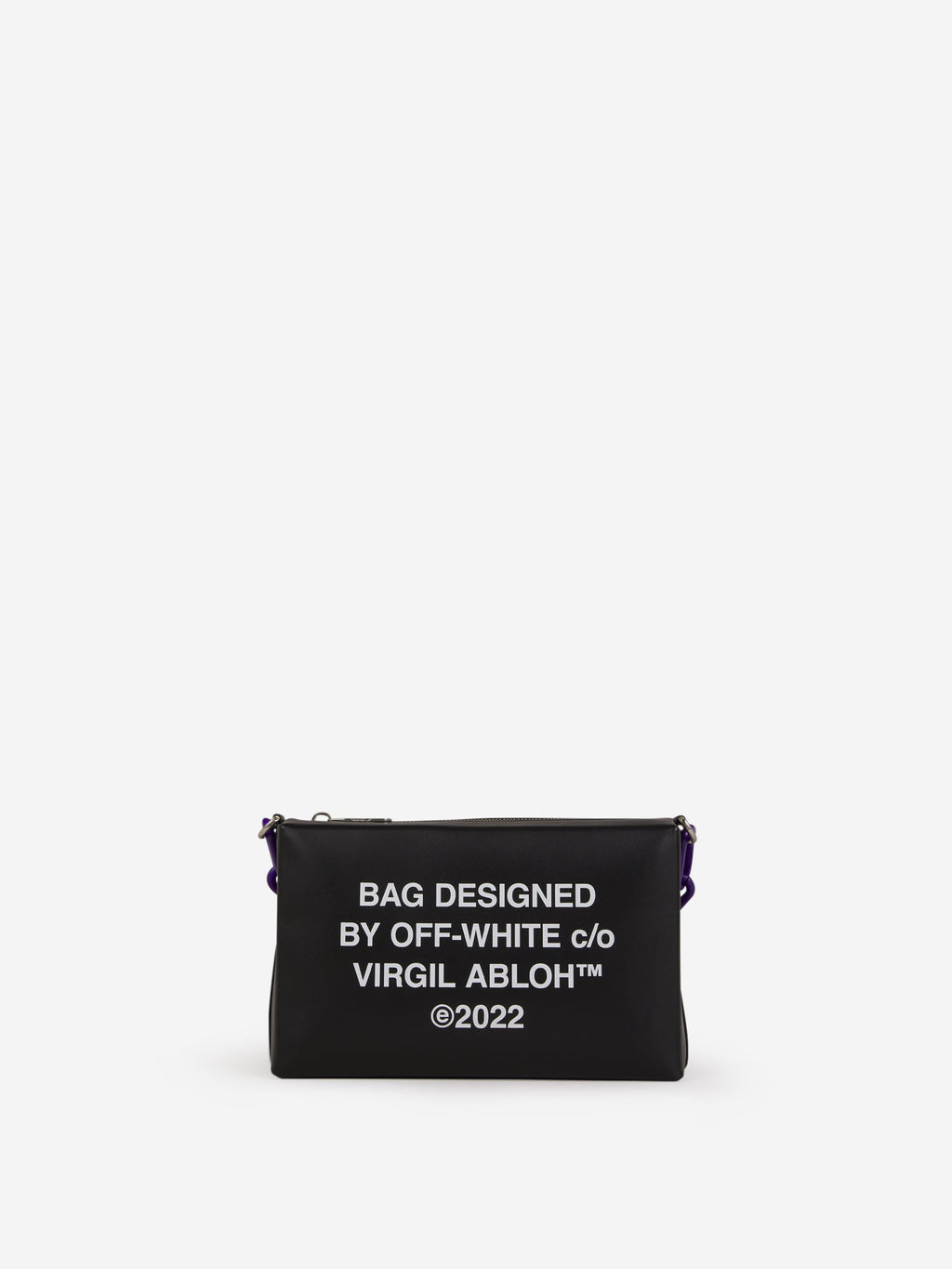Block Logo Bag Off-white – Гарантія оригінальності – боковий вид