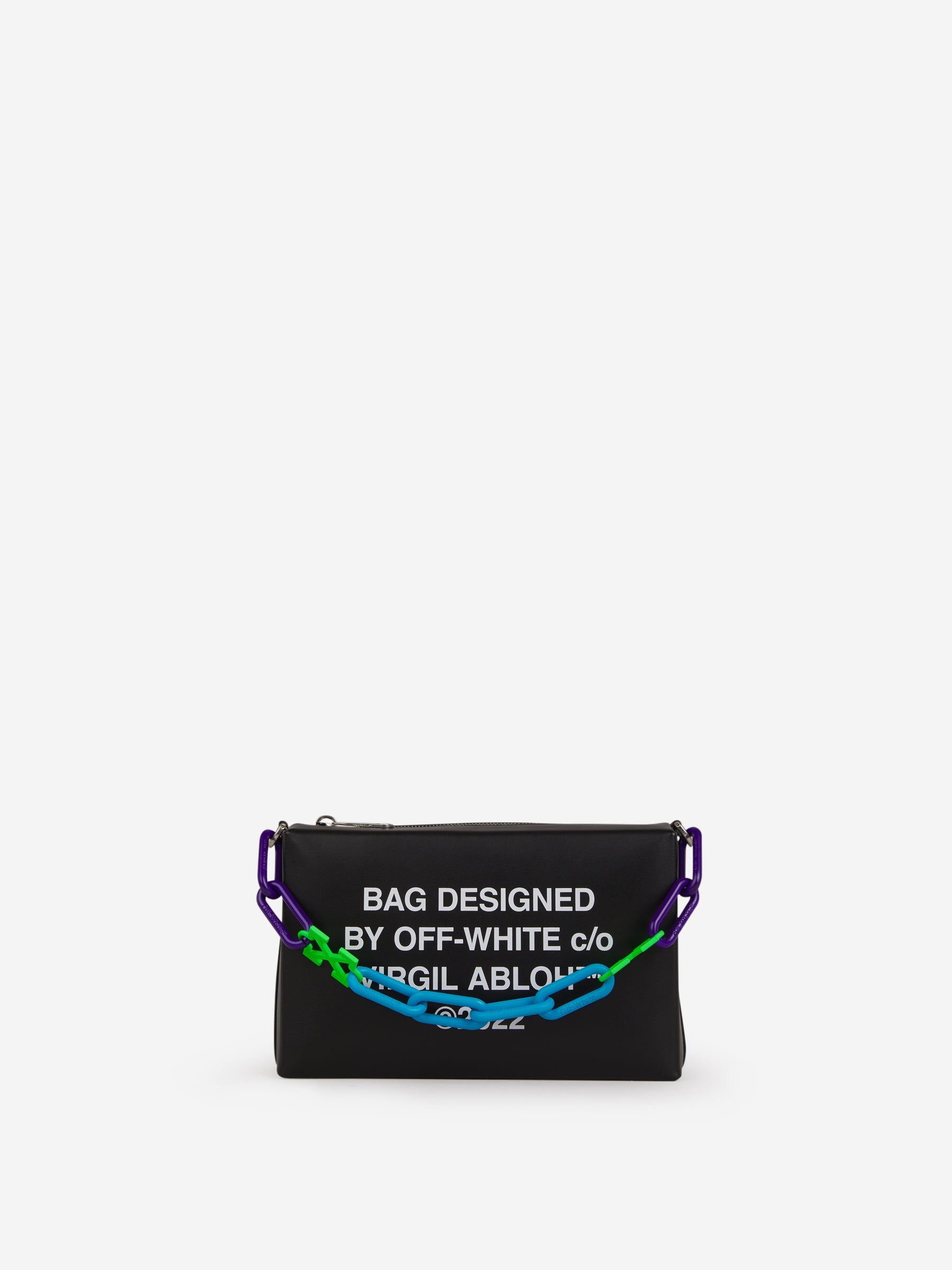 Block Logo Bag Off-white – Гарантія оригінальності – вид ззаду
